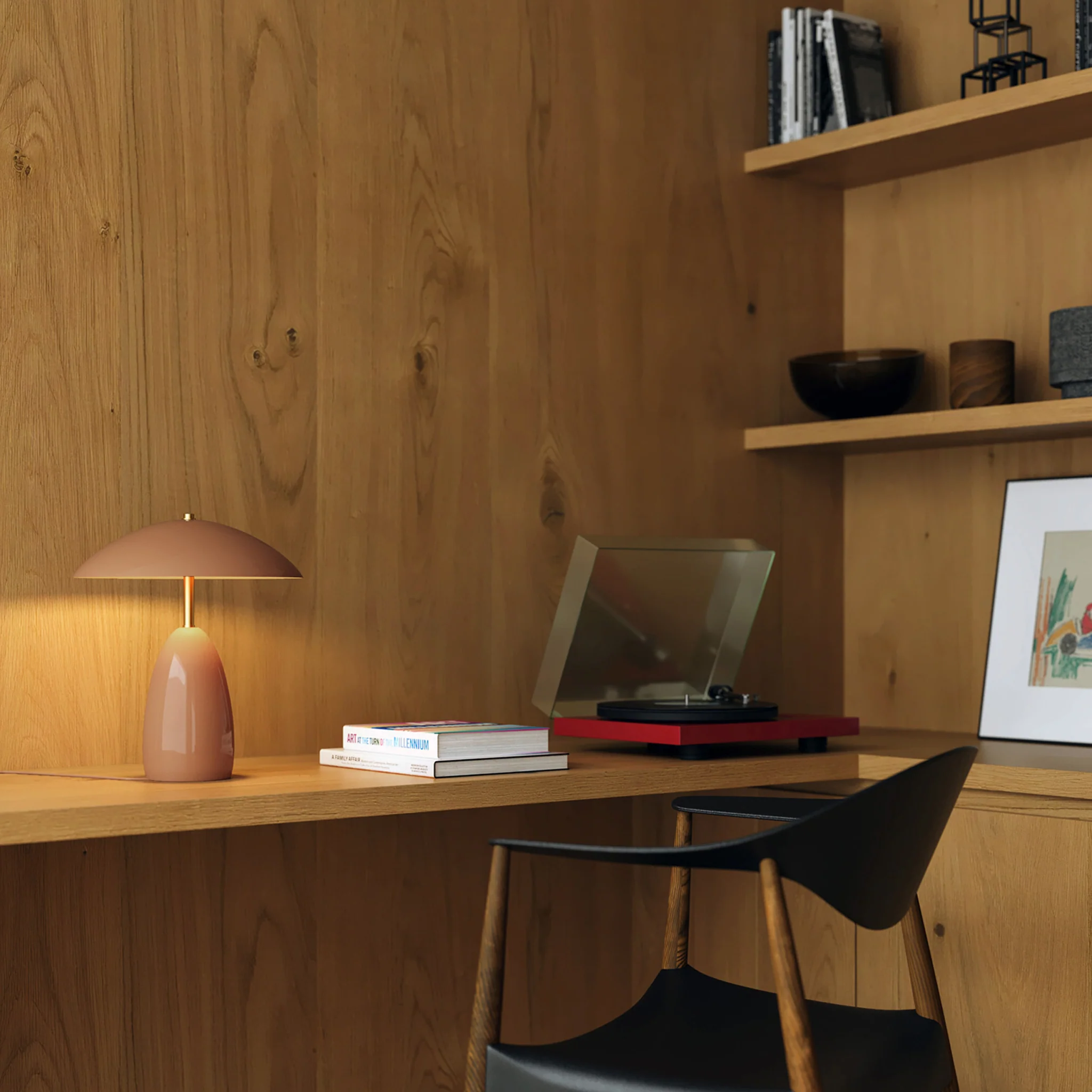 Cavira Metal Dome Tablelamp - Image 38