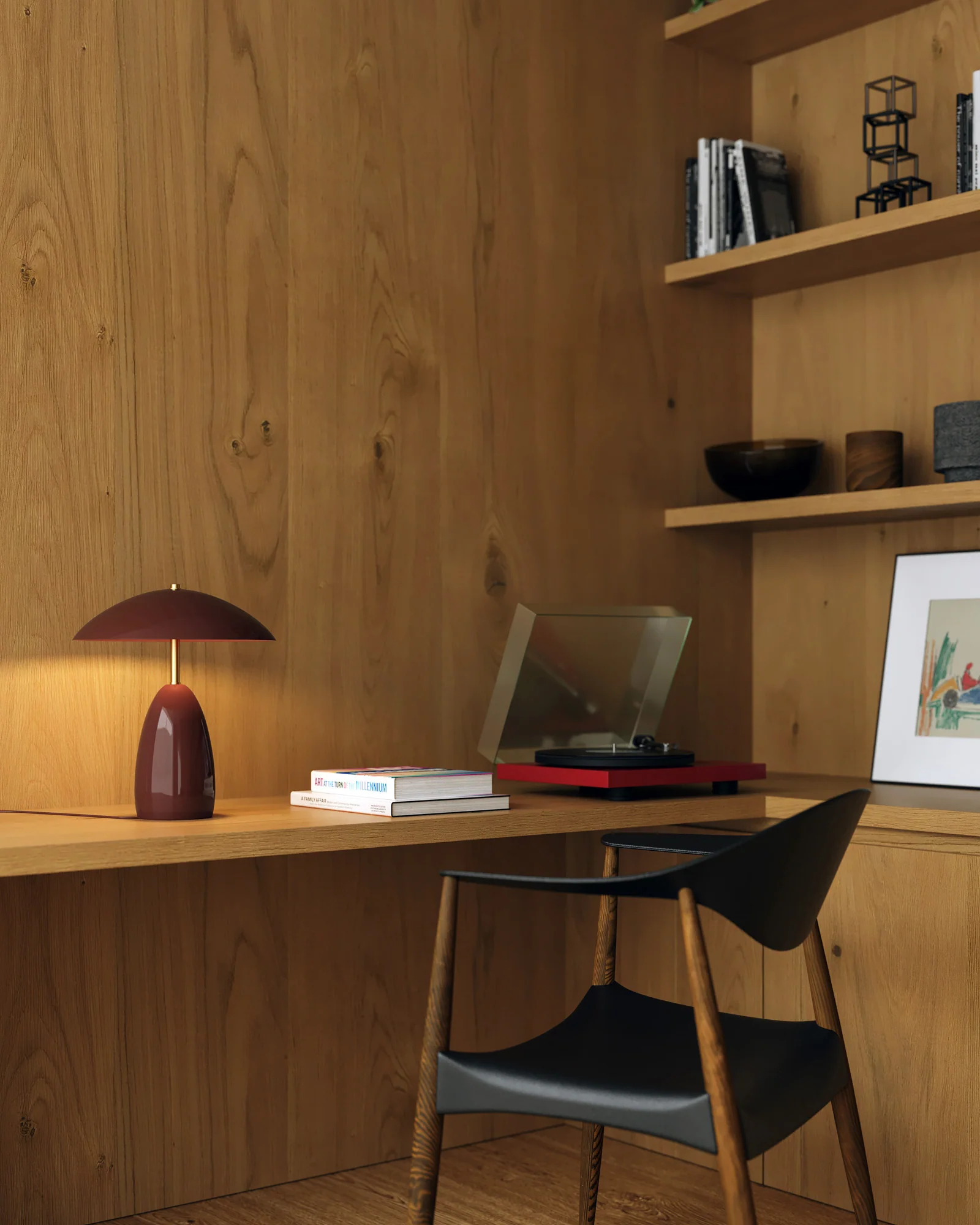 Cavira Metal Dome Tablelamp - Image 51