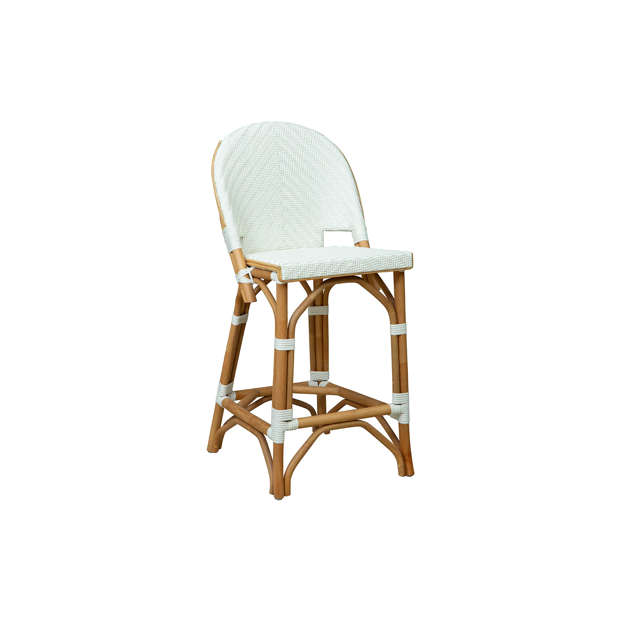 Cayenne Woven Rattan Counter Stool - Image 2