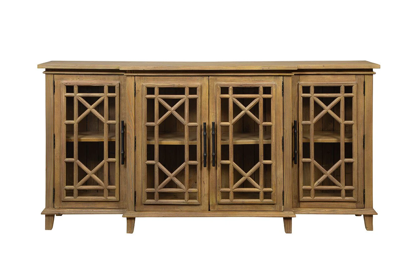 Chengdu Carved Wood Sideboard - Image 3