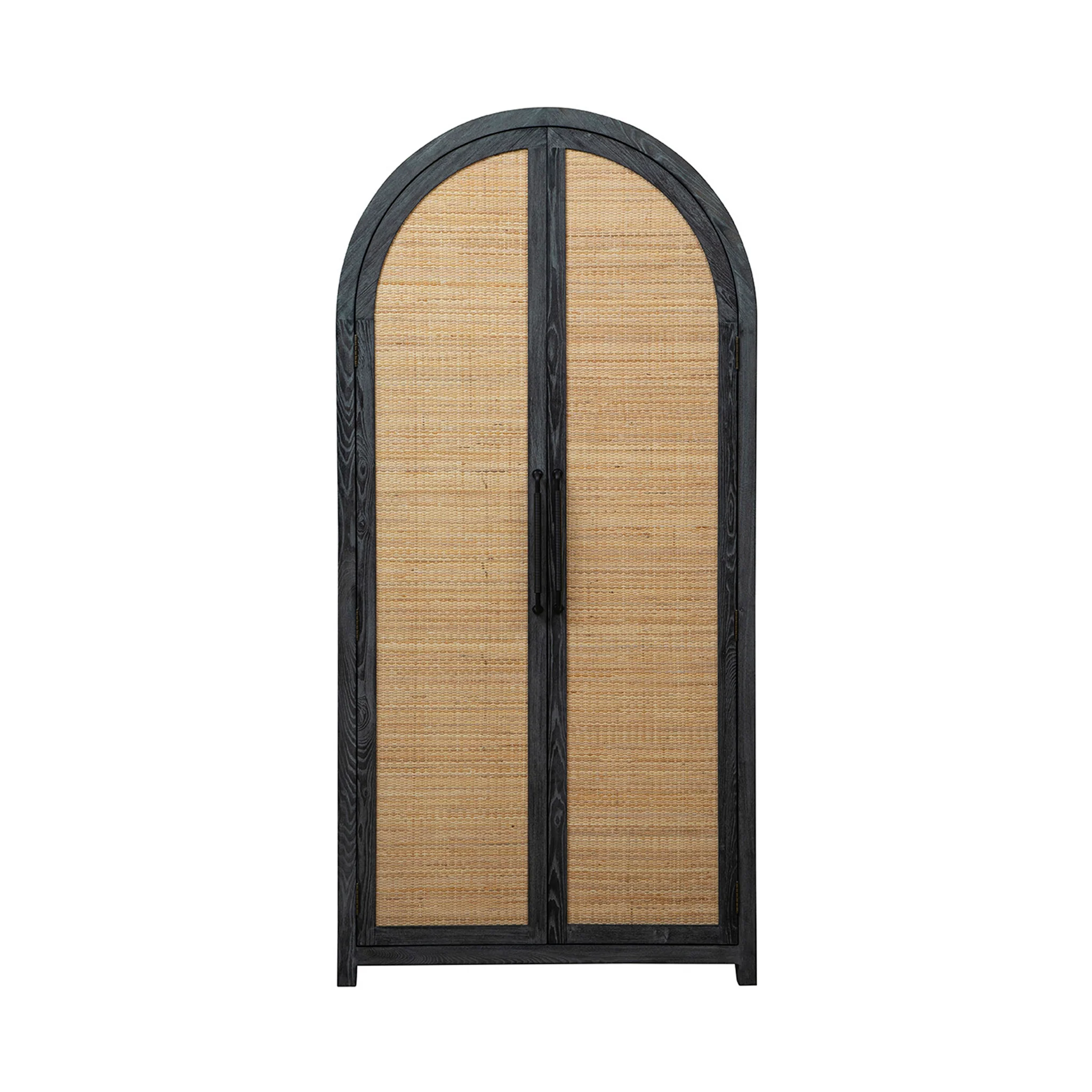 Columba Rattan Arched Cabinet - Image 4