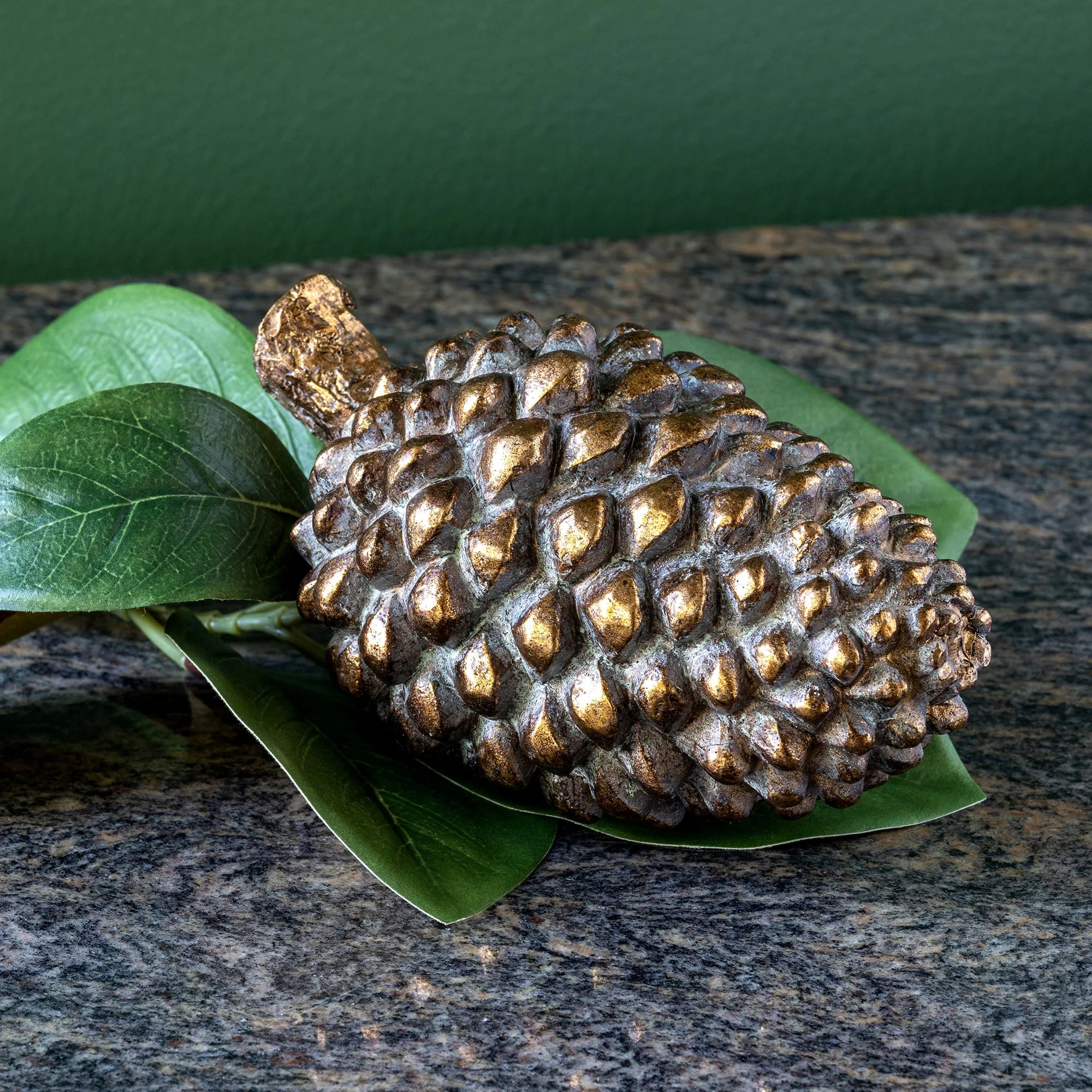 Bronze Conifer Cones, Set of 3 - Image 4