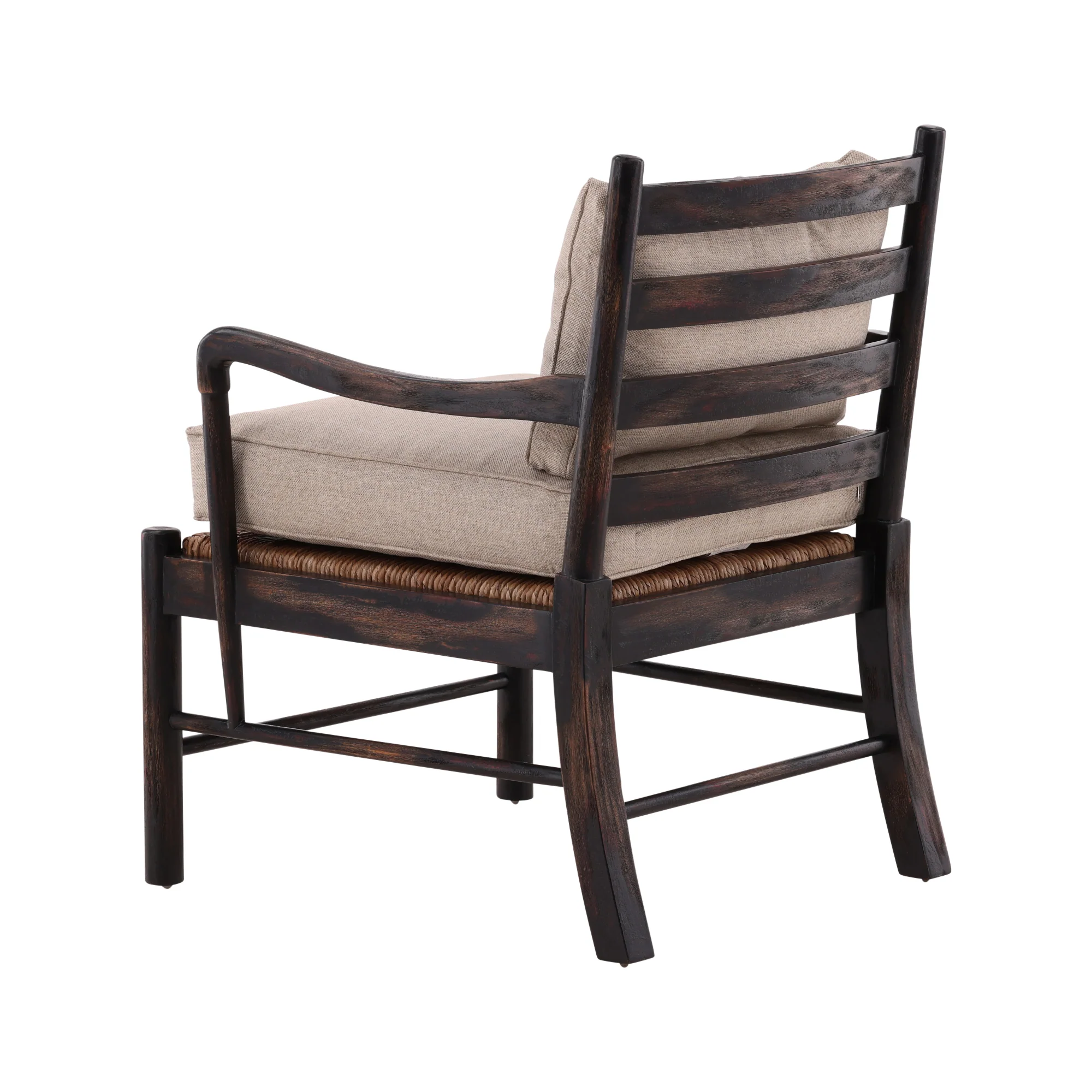 Corvane Cane Wood Lounge Chair - Image 4