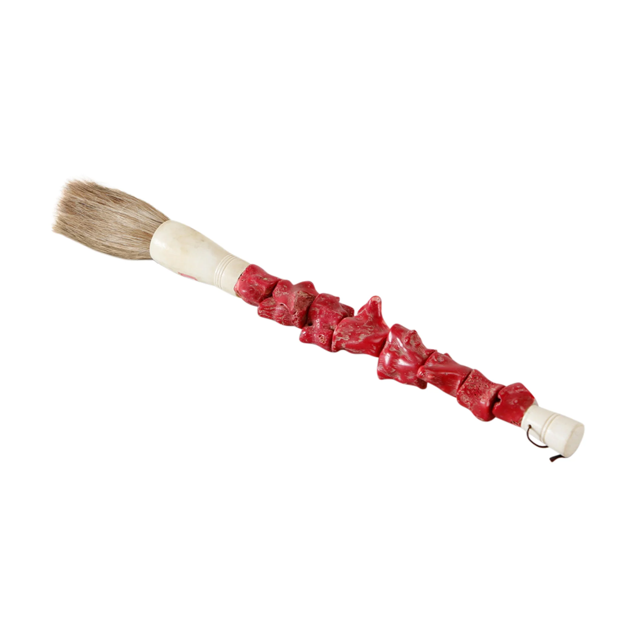 Corvara Coral Calligraphy Brush