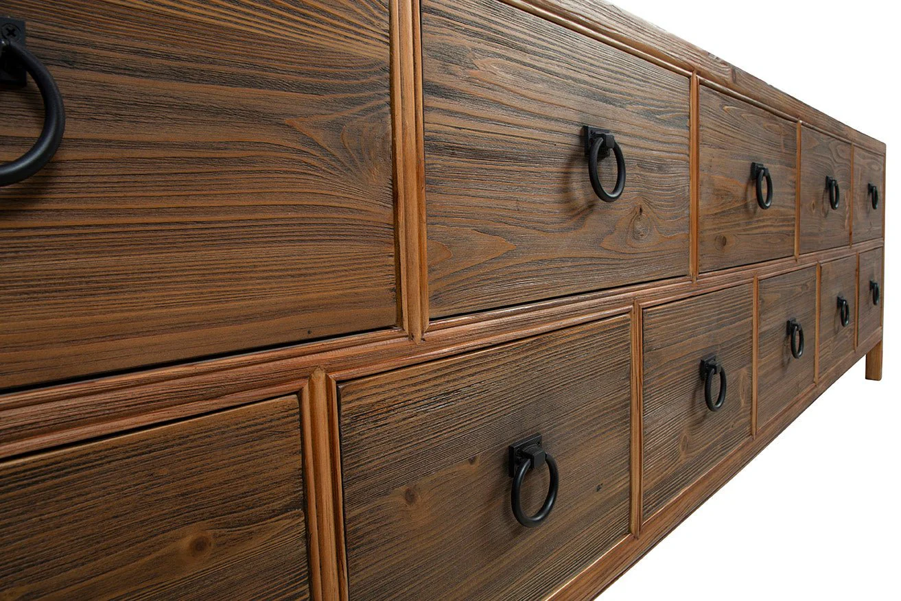 Cremona Reclaimed Wood Sideboard - Image 8