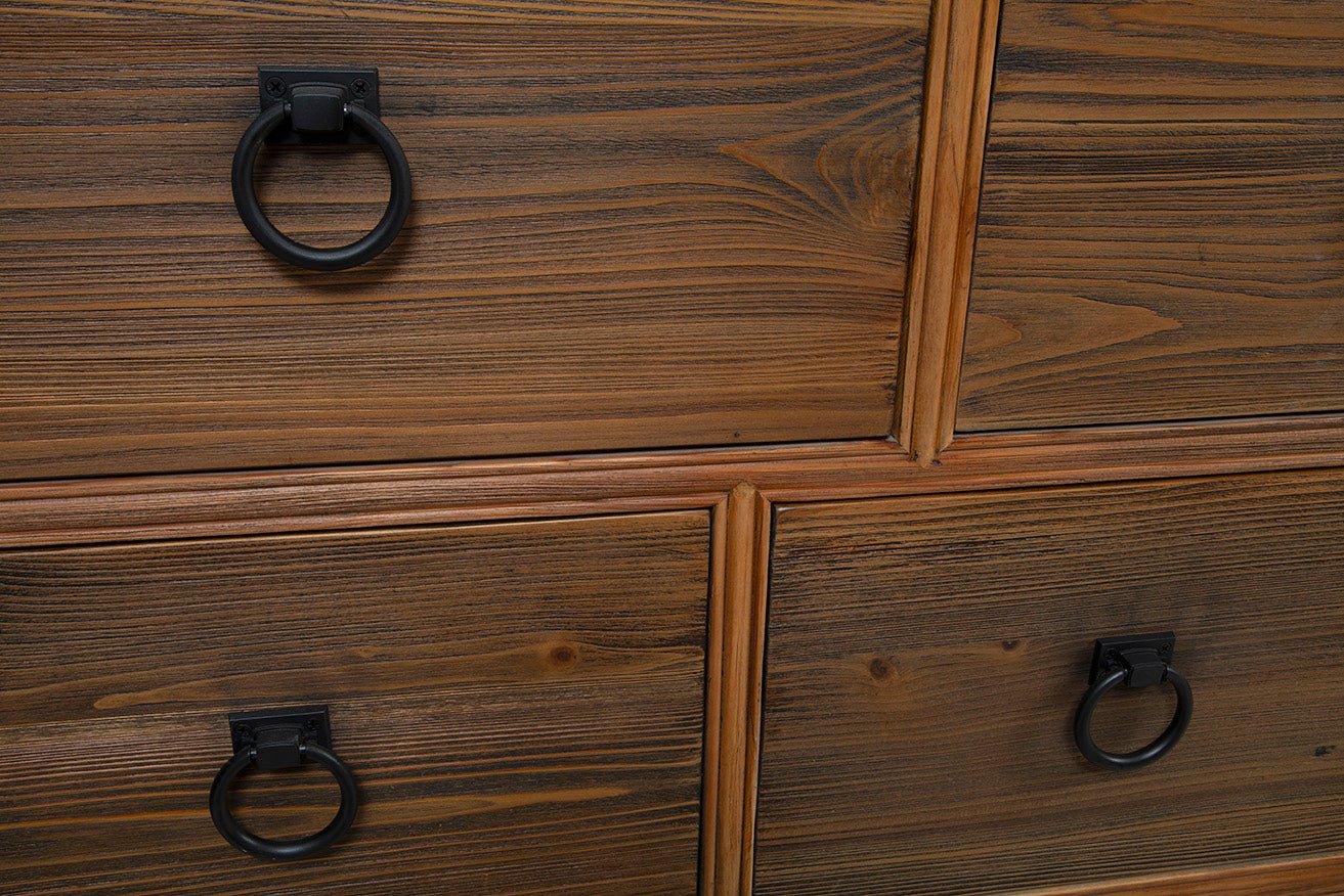 Cremona Reclaimed Wood Sideboard - Image 9