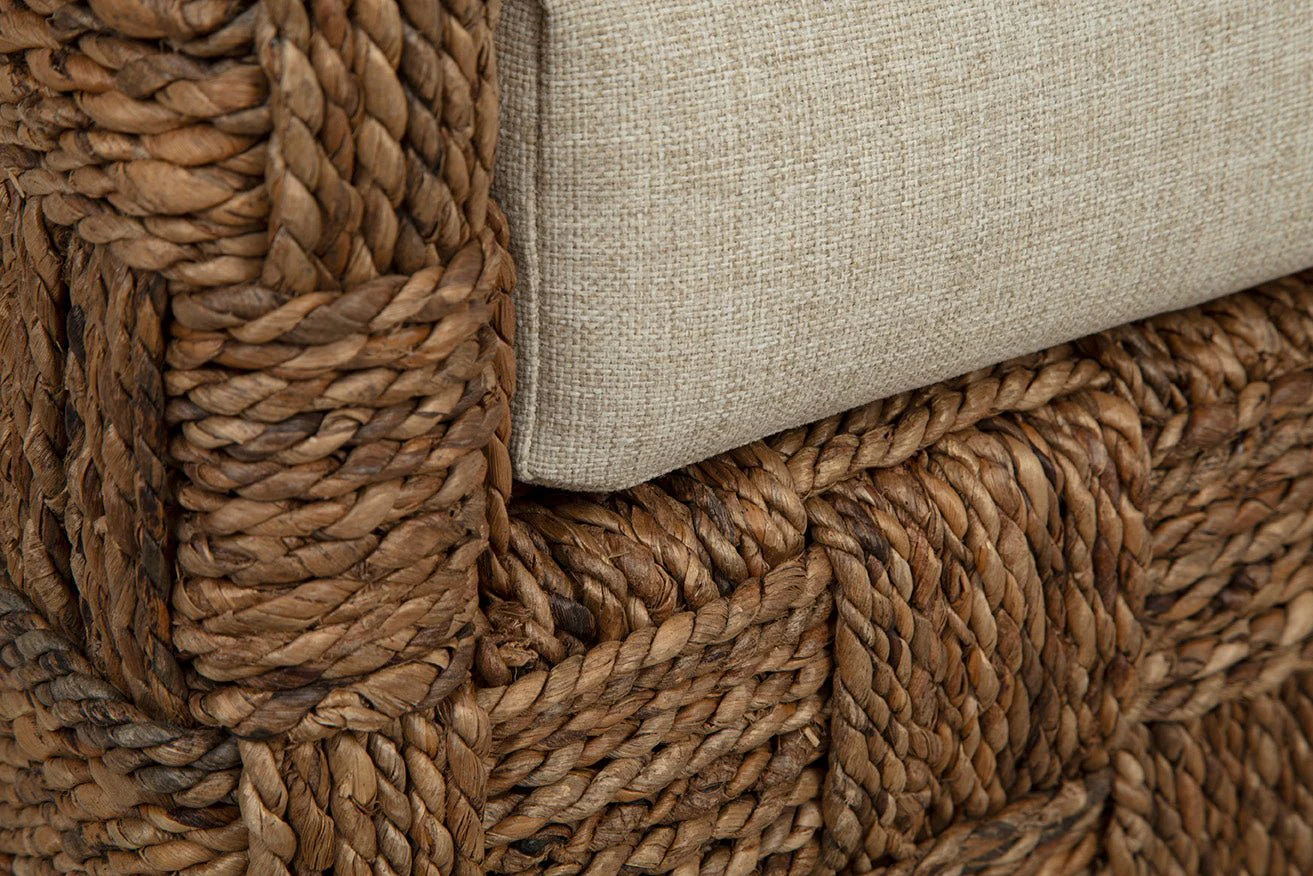 Crotone Woven Seagrass Arm Chair - Image 6