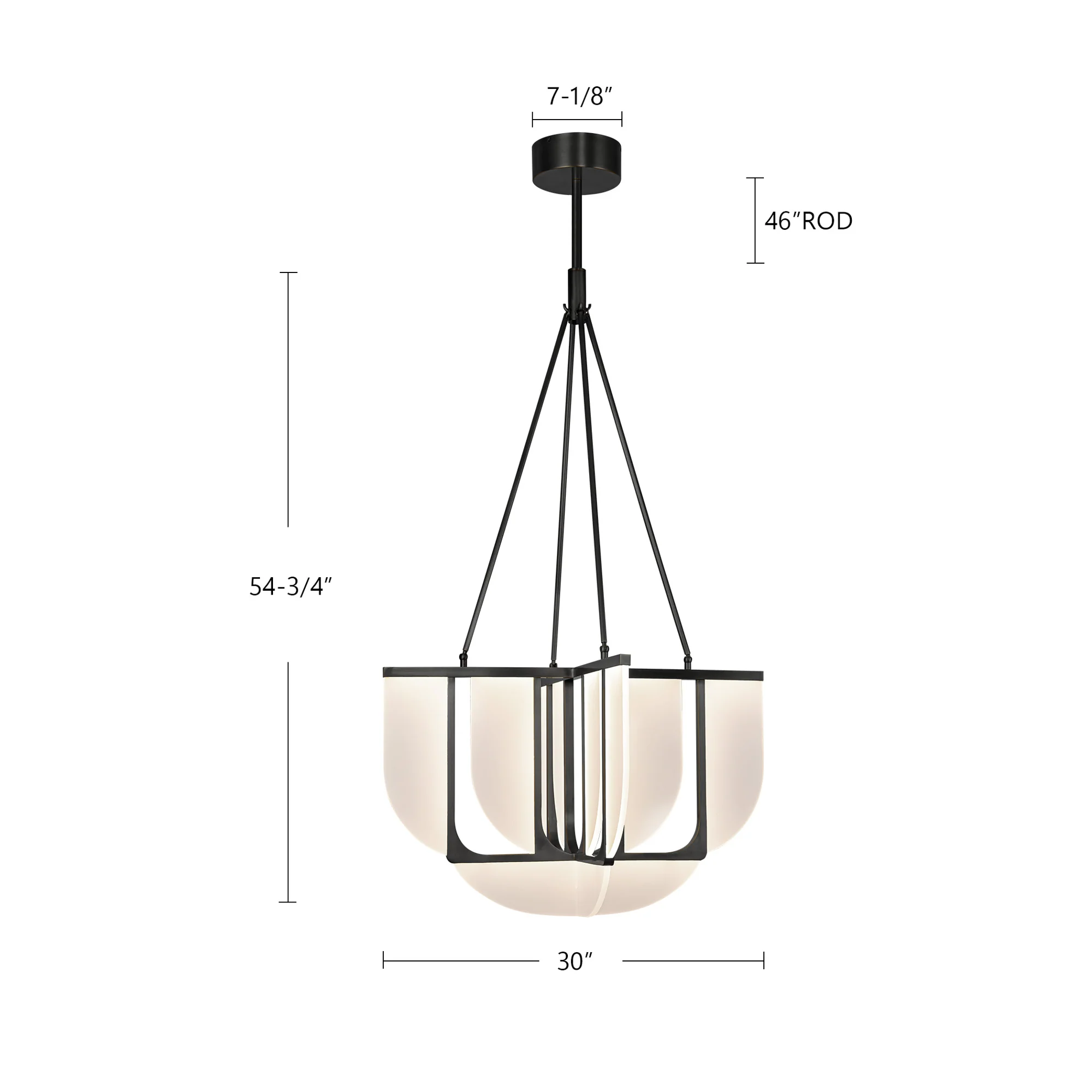 Cuorant Alabaster Chandelier - Image 3