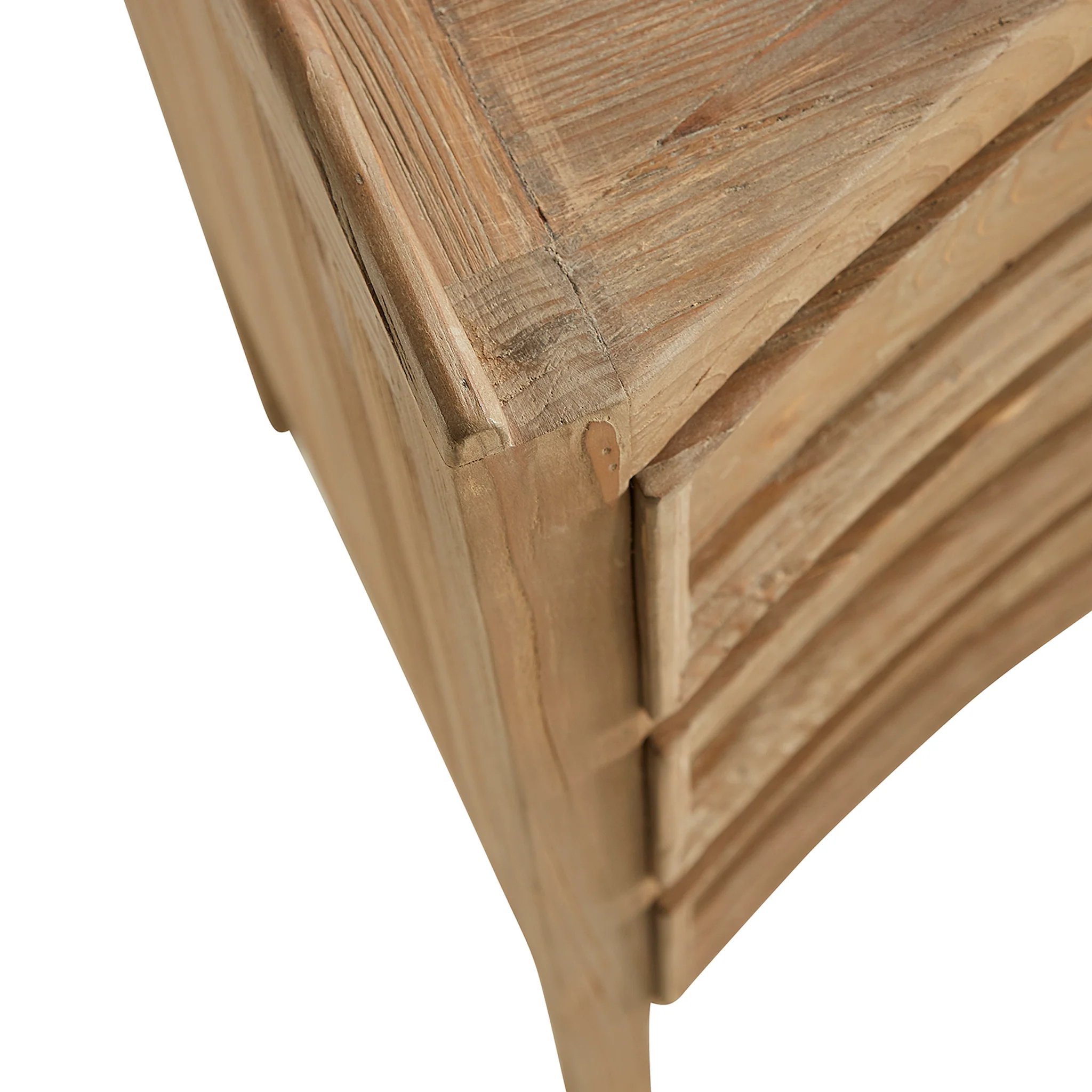 Curved Drawer Pine Chest - Image 6