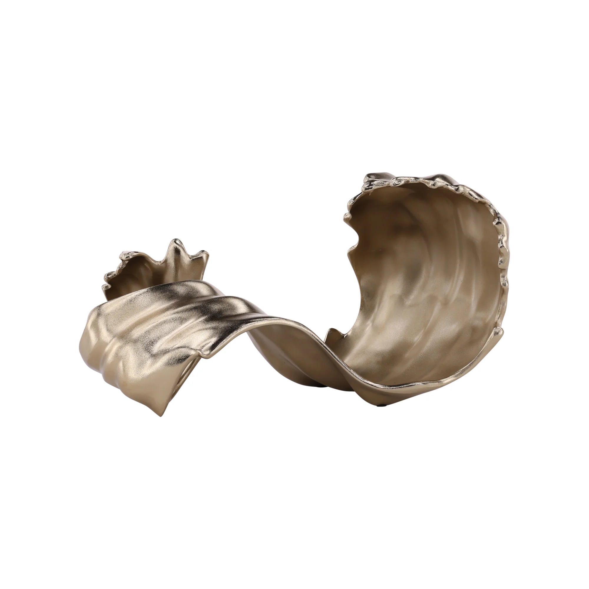 Cynara Aluminum Ribbon Sculpture - Image 4