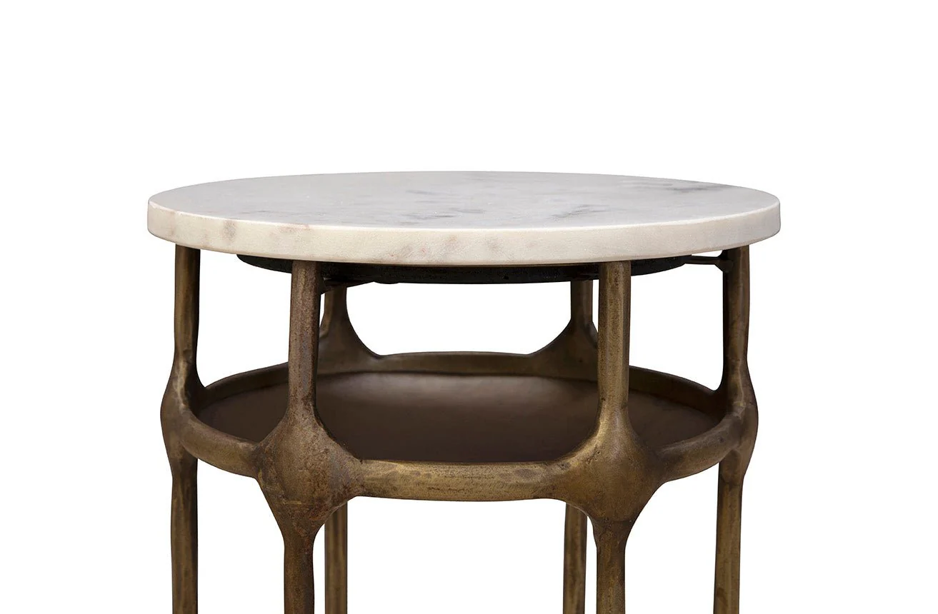 Delphi Marble Top Side Table - Image 14
