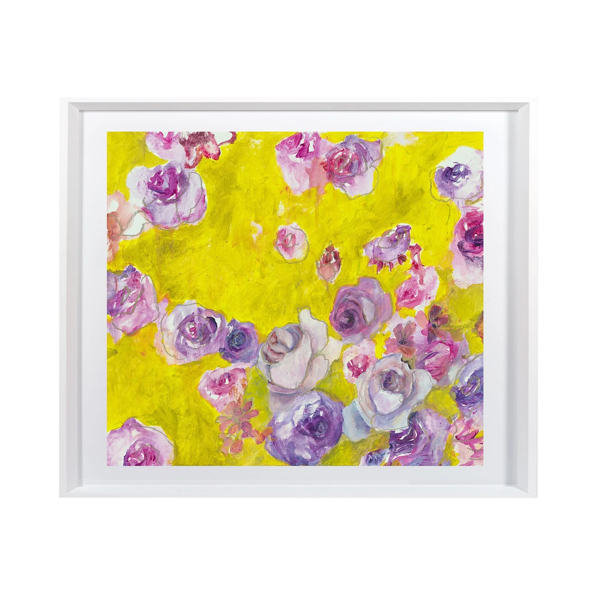 Delphine Floral Art Print - Image 3