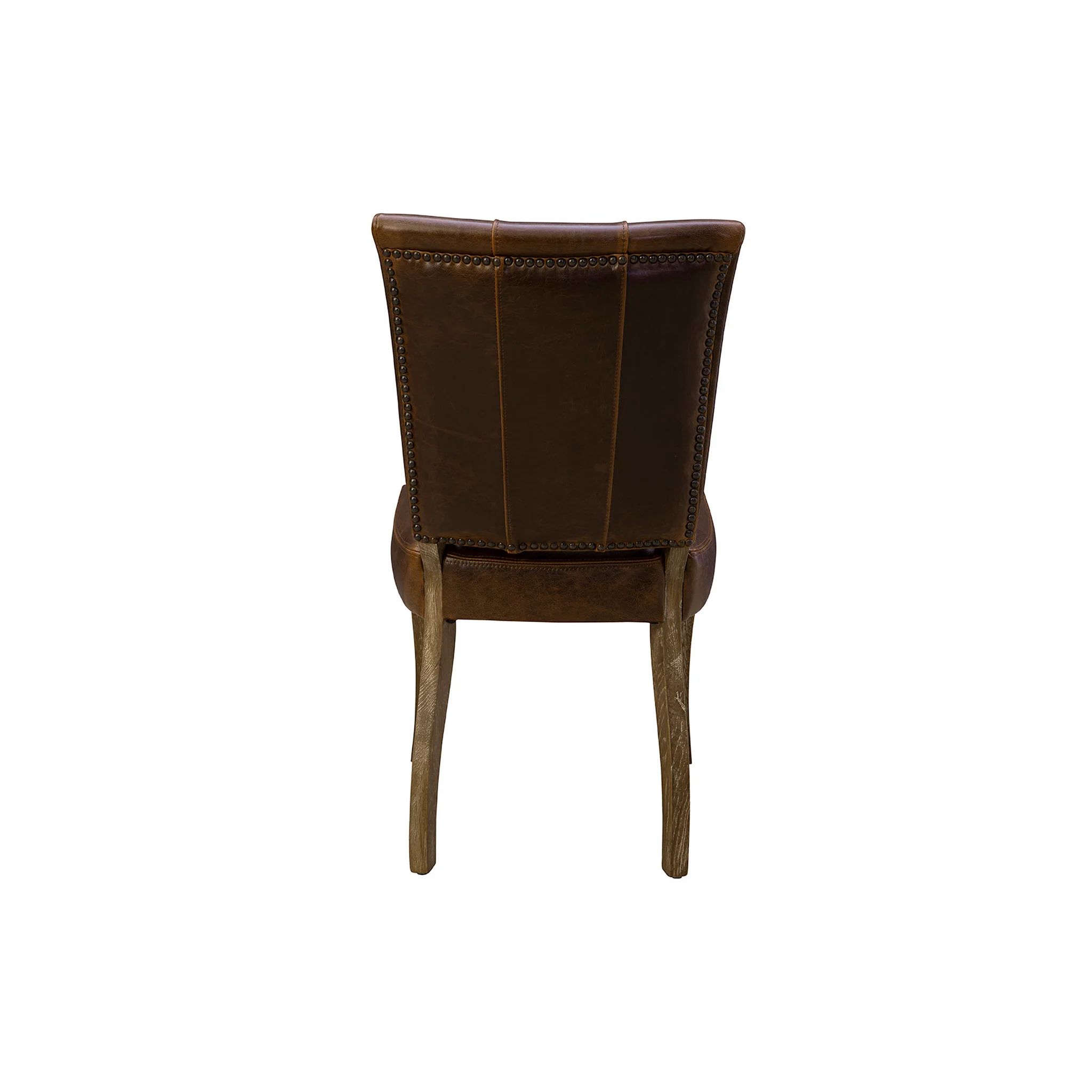 Diego Leather Dining Chair - Image 4