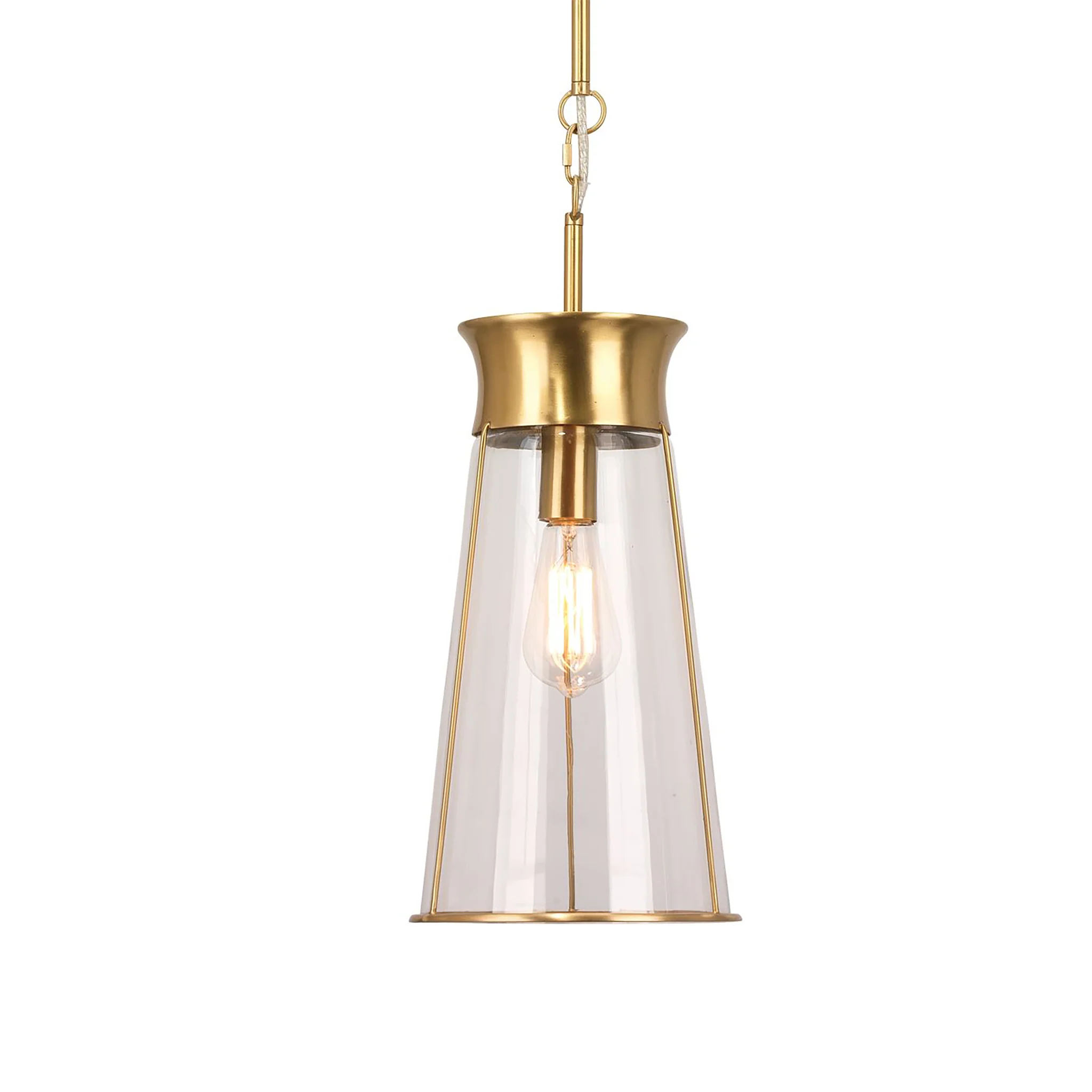 Dorrine Pendant in Antique Brass - Image 2