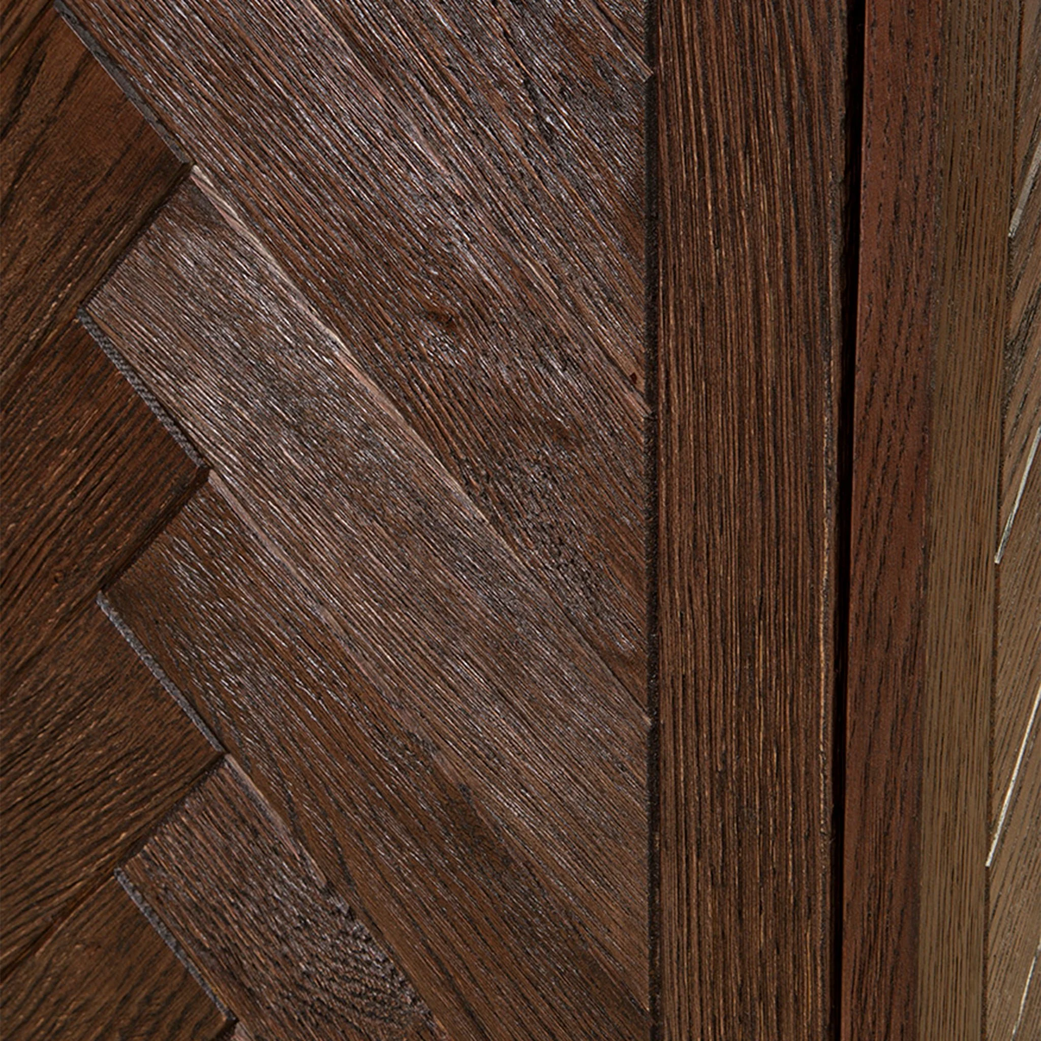 Dublin Herringbone Wood Sideboard - Image 3
