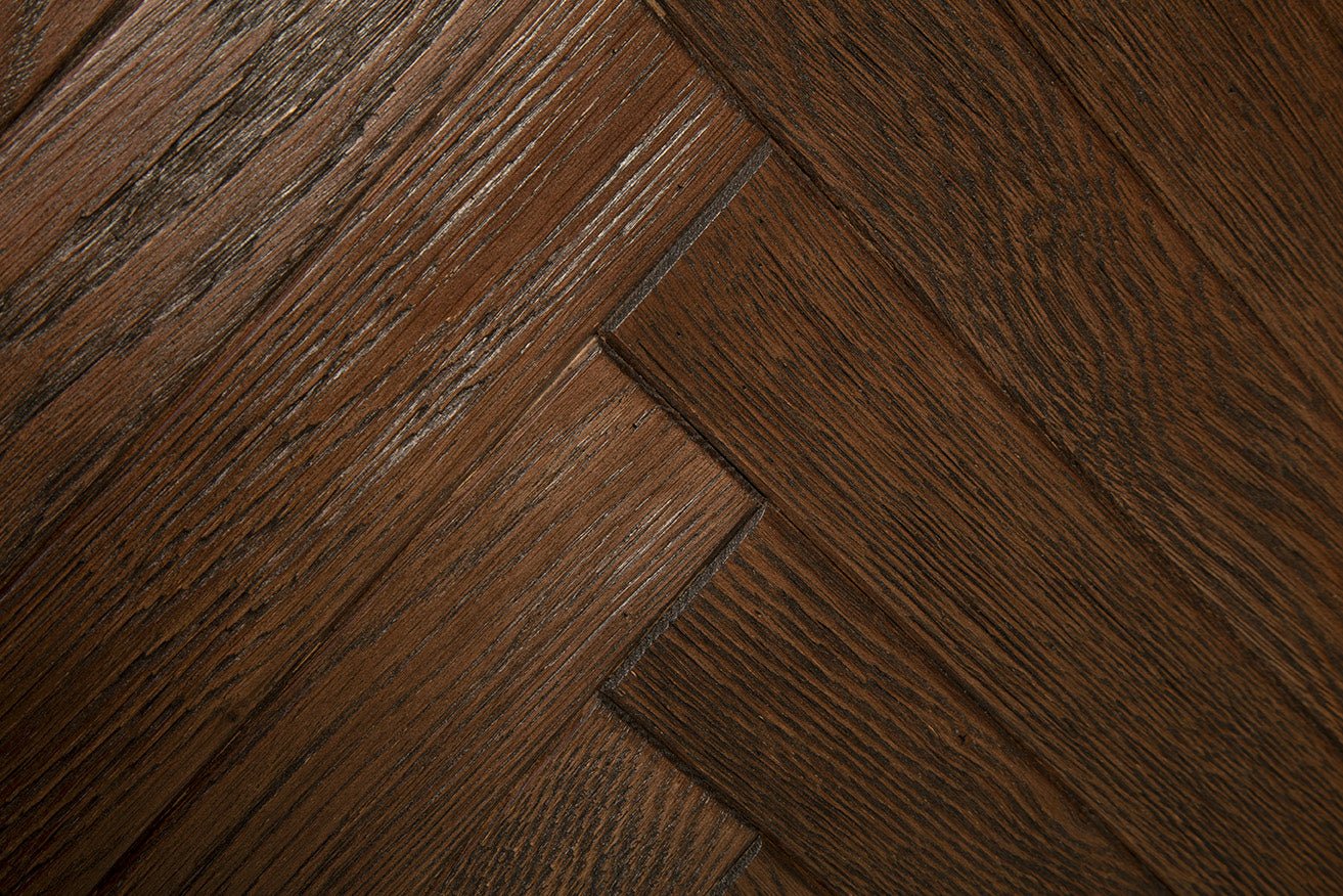 Dublin Herringbone Wood Sideboard - Image 6