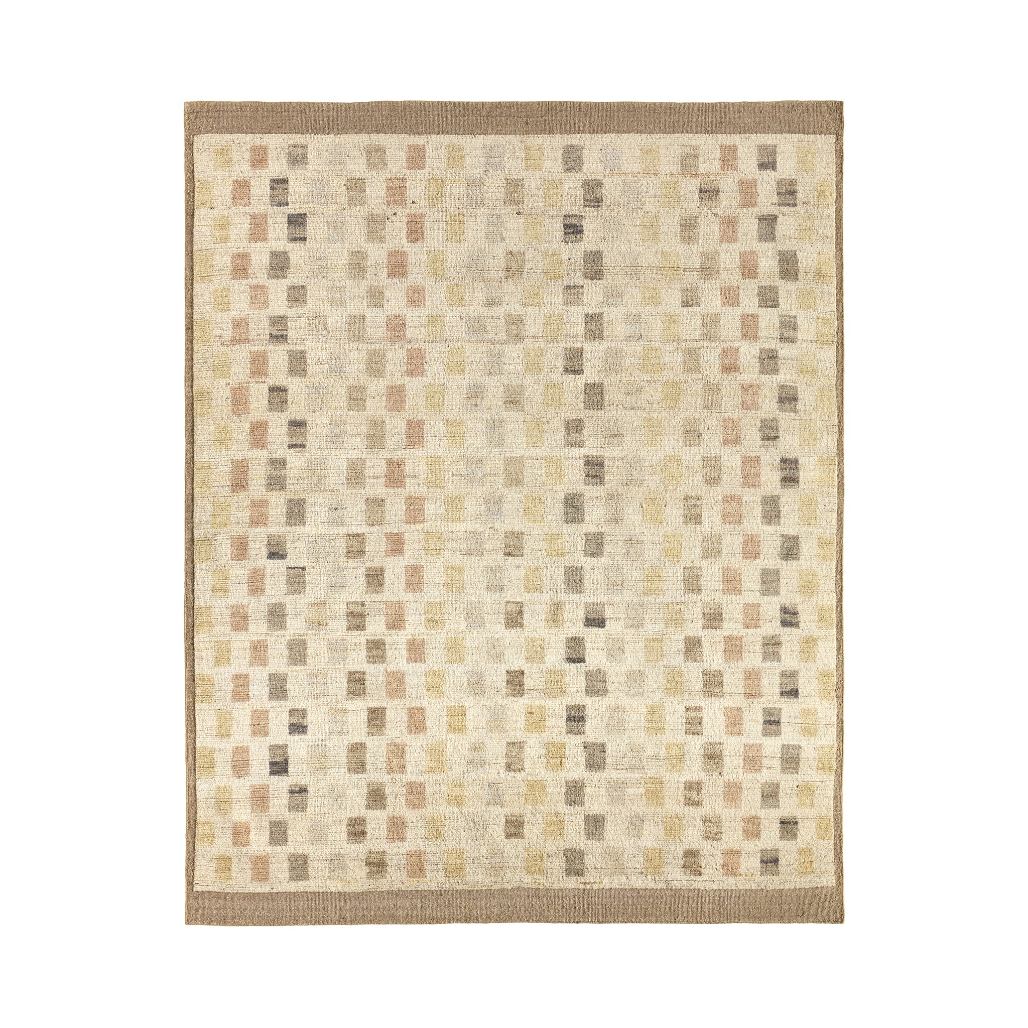 Durness Wool Checkered Rug - Image 15
