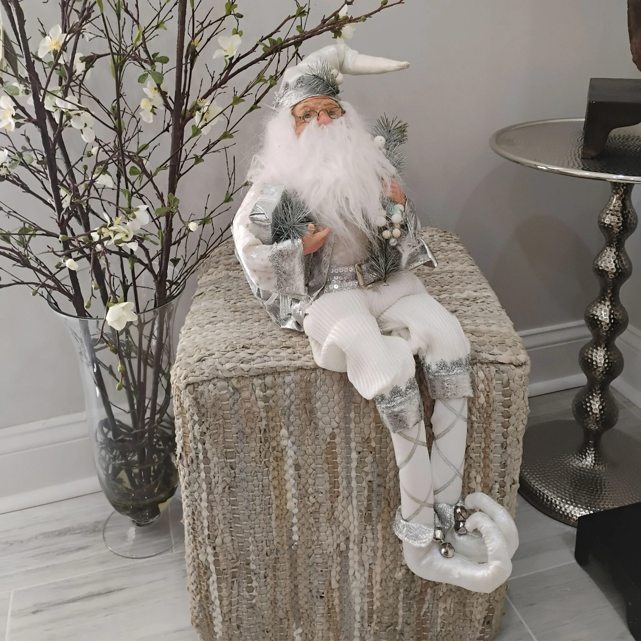 Eldric Felt Sitting Santa - Image 2