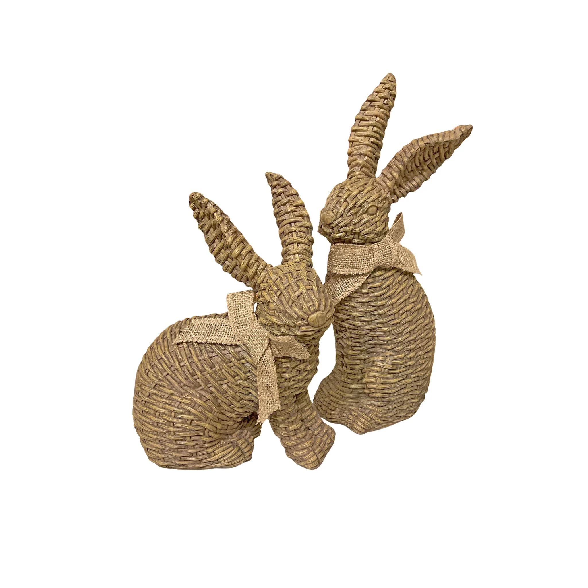 Eldrin Wicker Bunny Set - Image 2