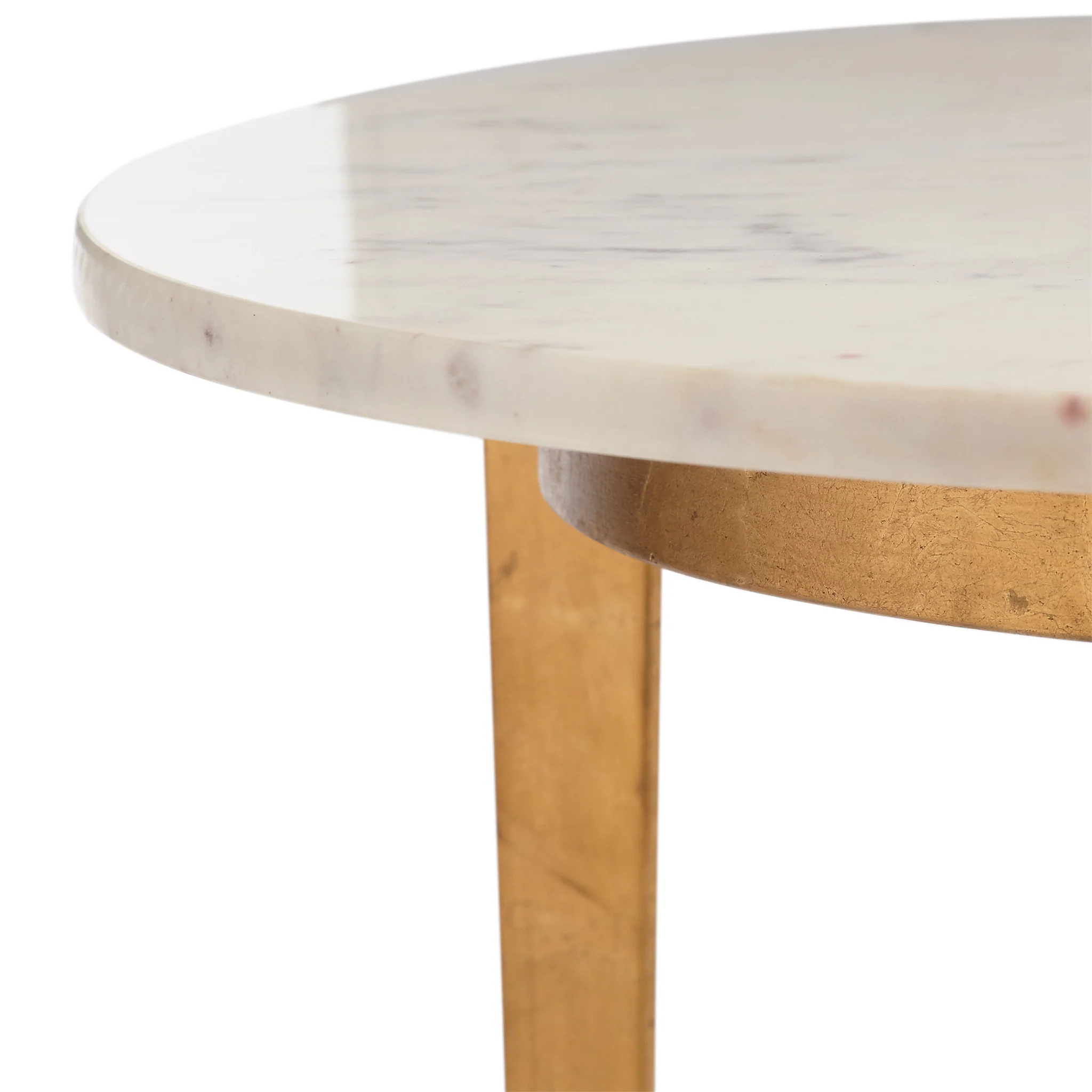 Iron & Marble Side Table - Image 3