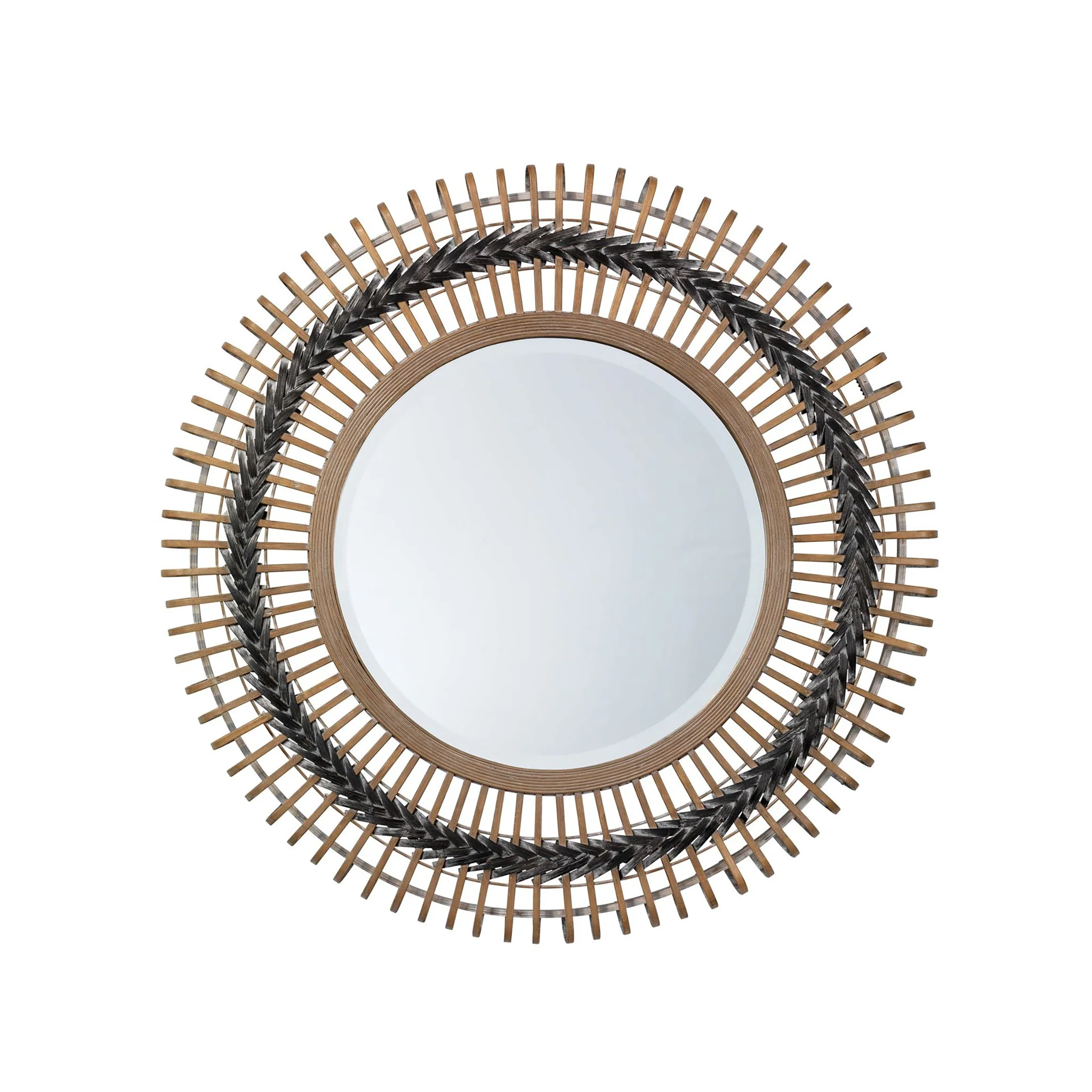 Shunan Bamboo Braided Mirror