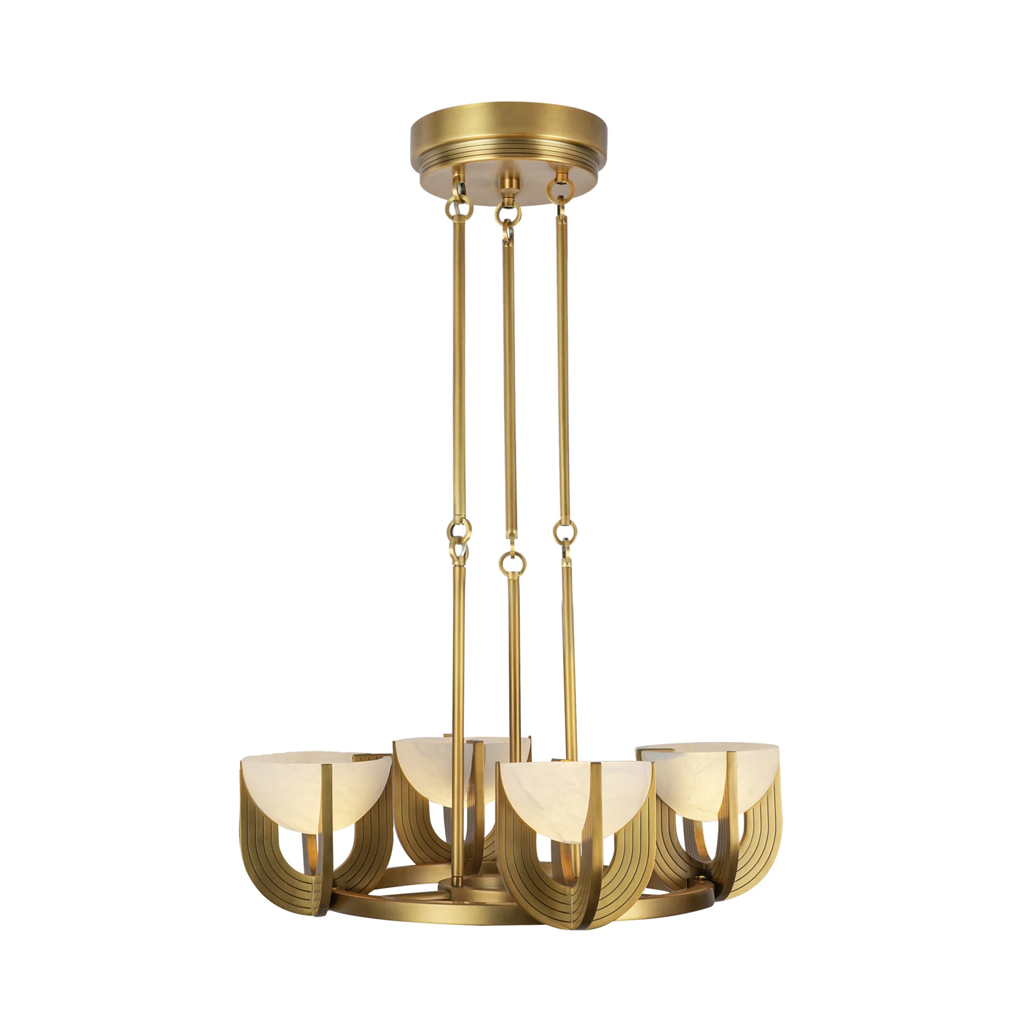 Elowend Alabaster Arc Chandelier - Image 4