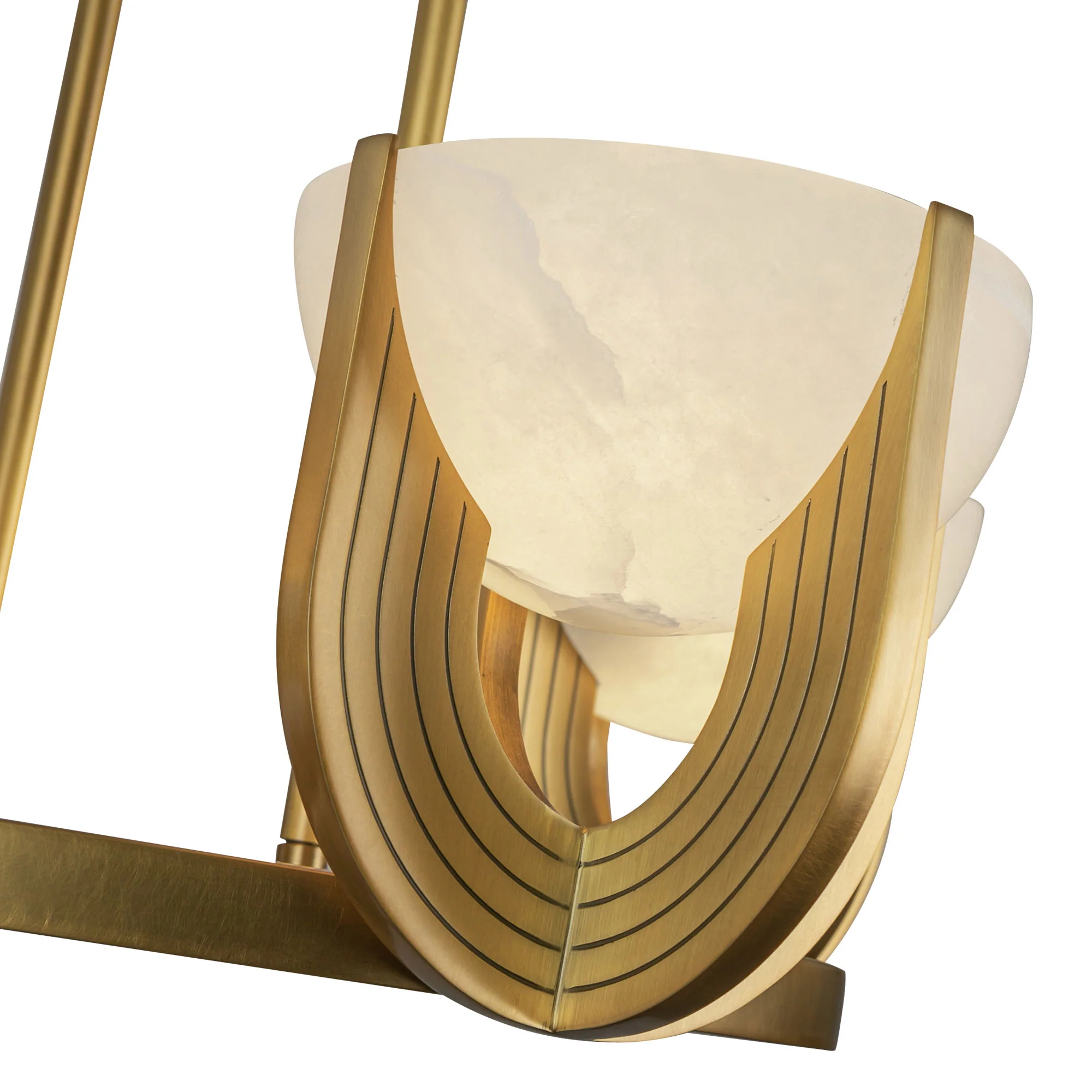 Elowend Alabaster Arc Chandelier - Image 6