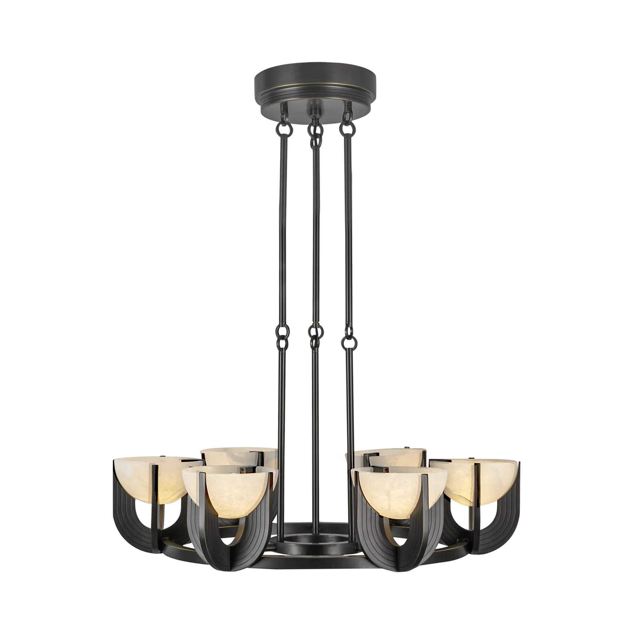 Elowend Globe Glass Chandelier