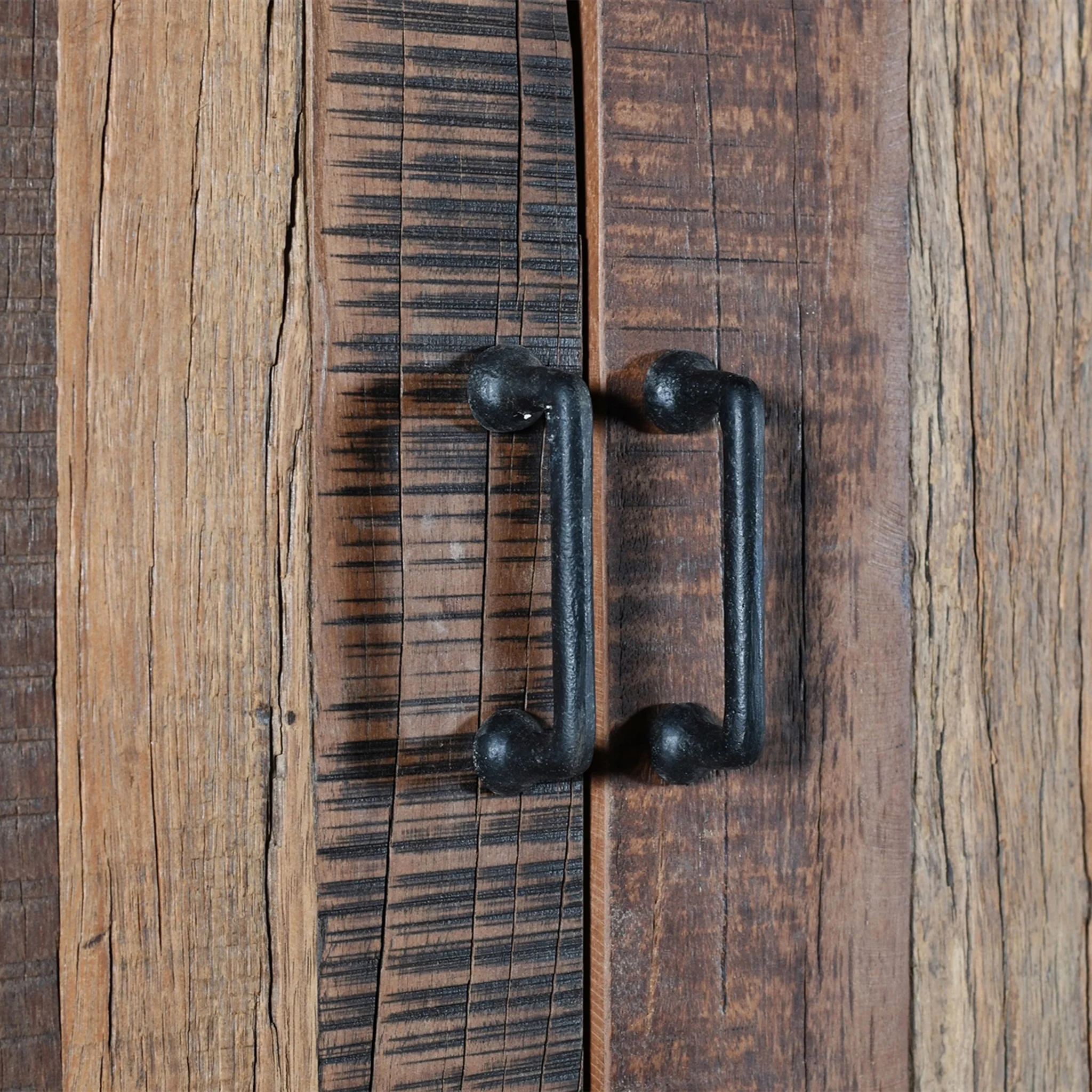 Emporeio Reclaimed Wood Armoire - Image 10