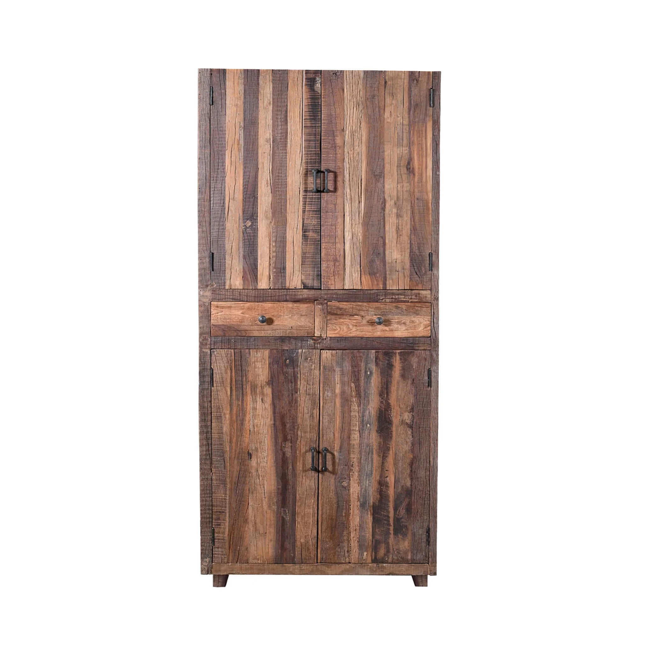 Emporeio Reclaimed Wood Armoire - Image 2