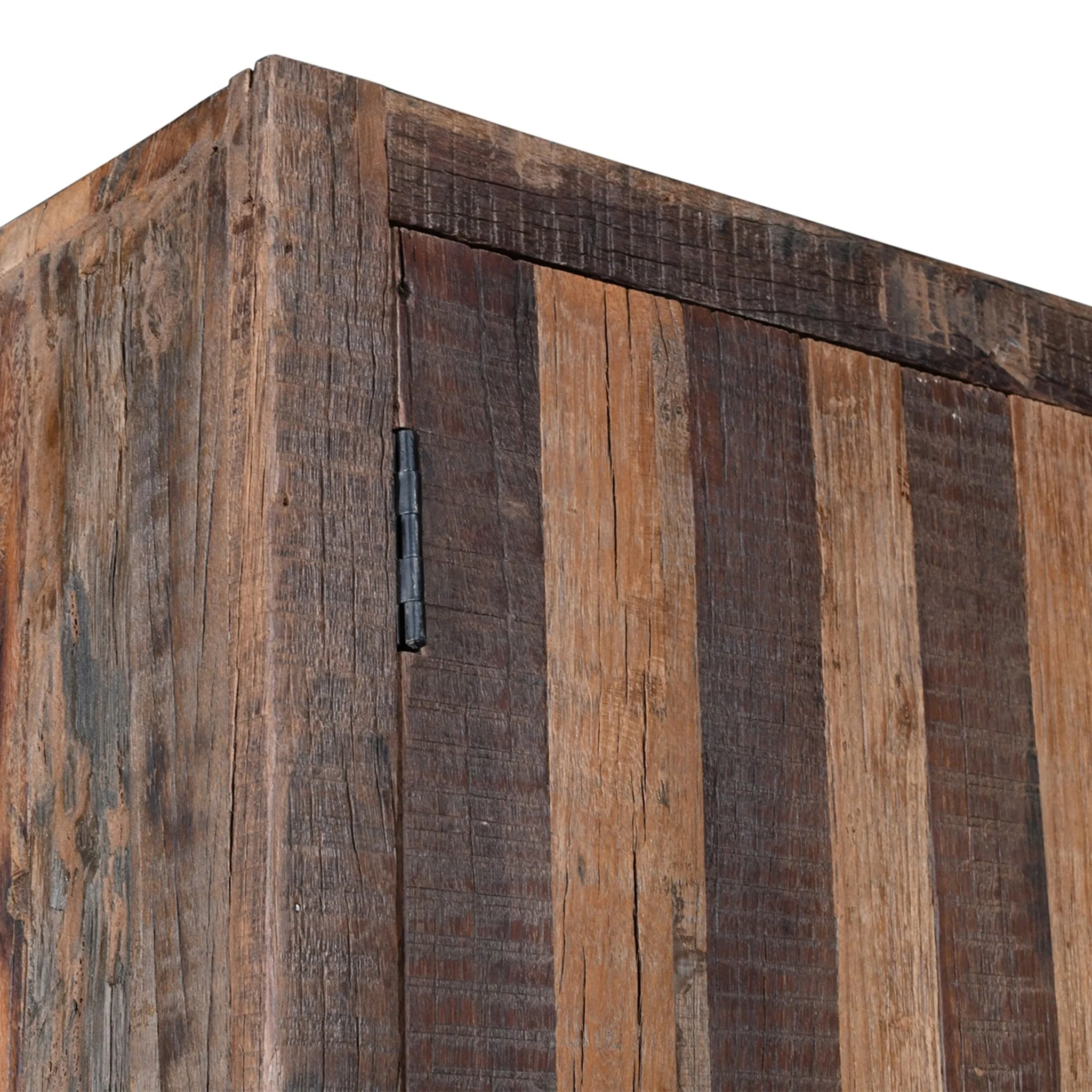 Emporeio Reclaimed Wood Armoire - Image 7