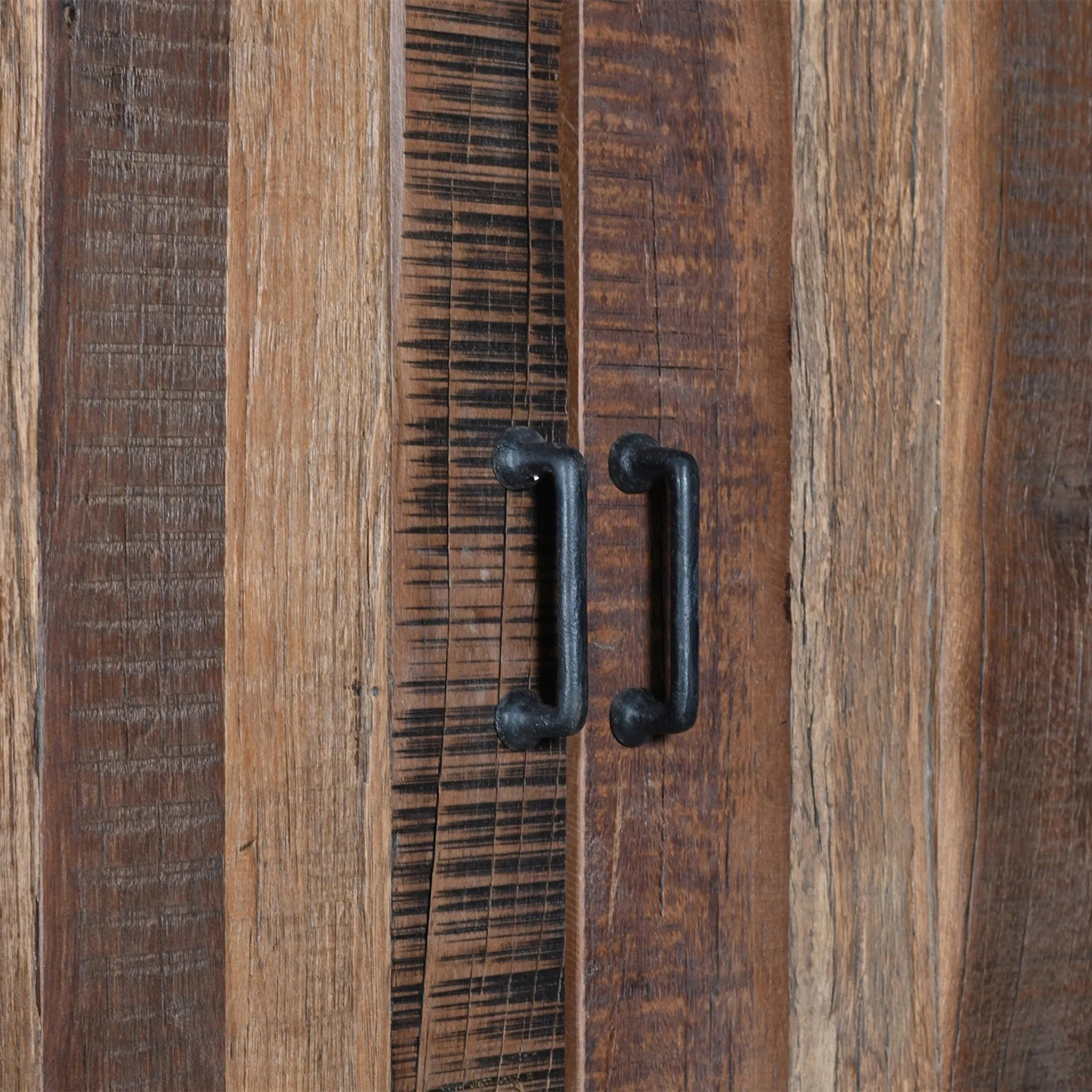 Emporeio Reclaimed Wood Armoire - Image 8