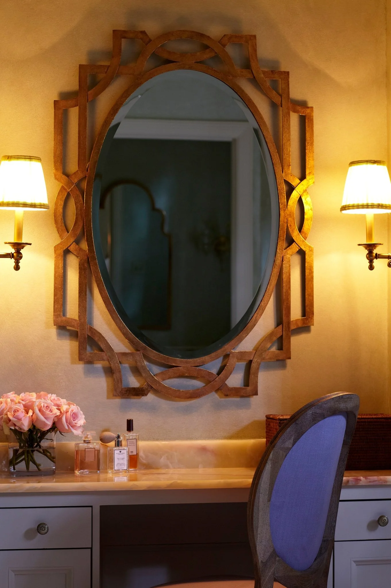 Erte Gilded Mirror - Image 5