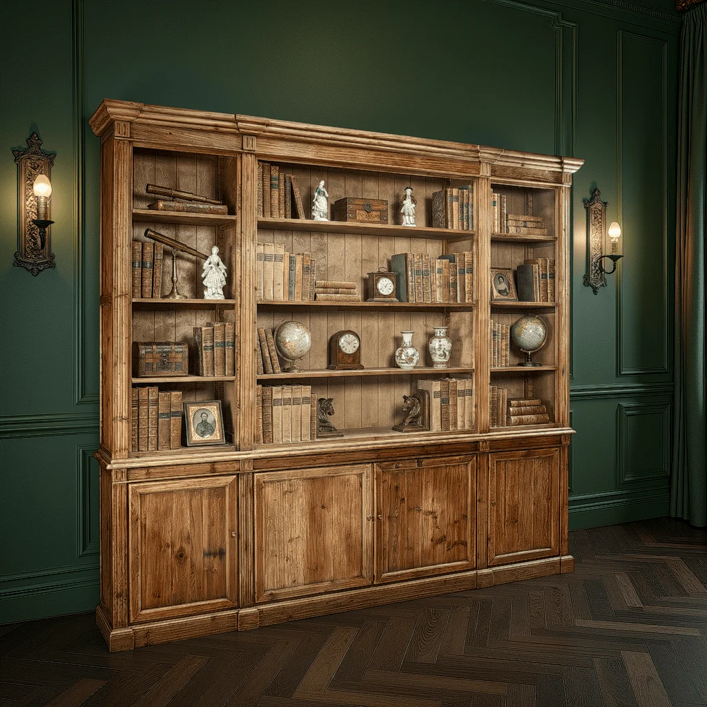 Somerset Solid Pine Bookcase