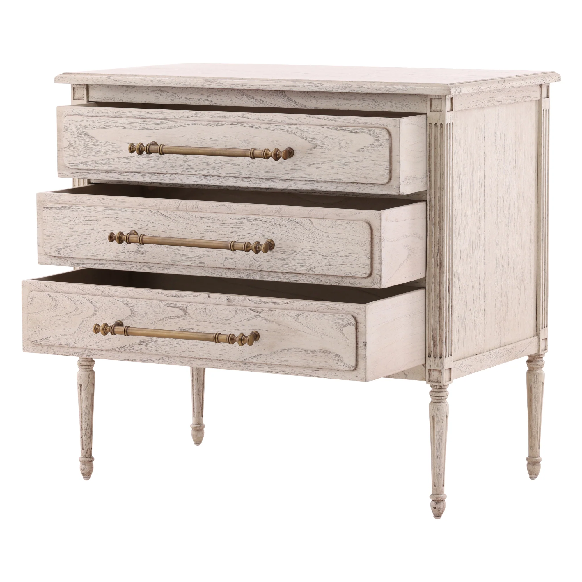 Etrielle Washed Wood Chest - Image 3