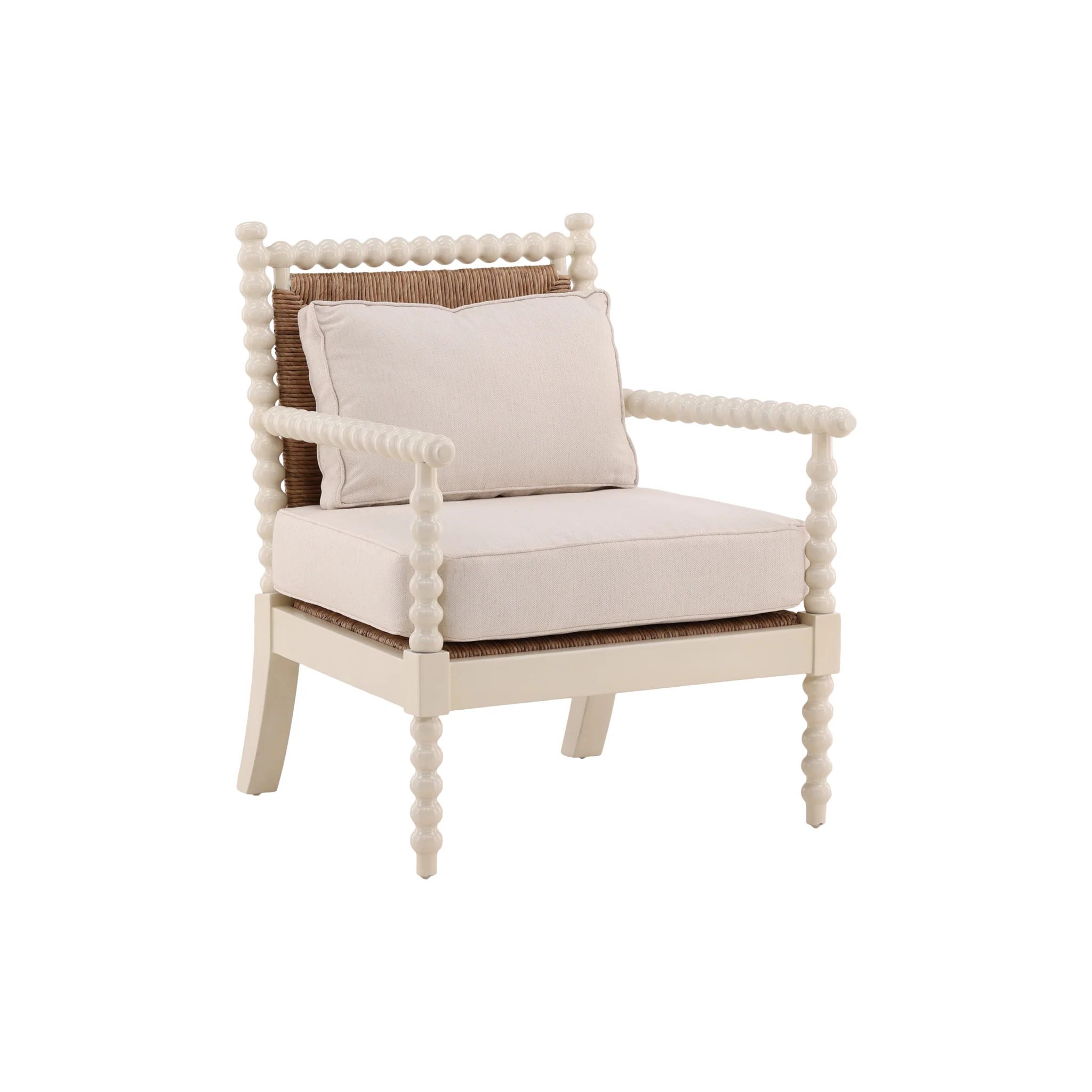 Evarose Cane Accent Chair