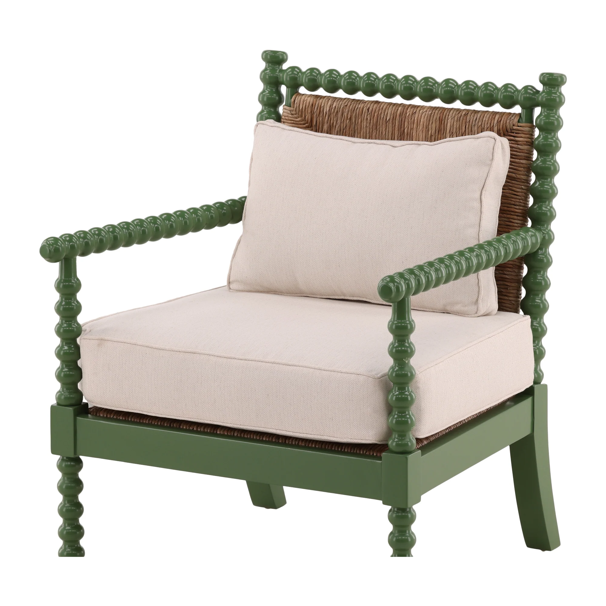 Evarose Cane Accent Chair - Image 12