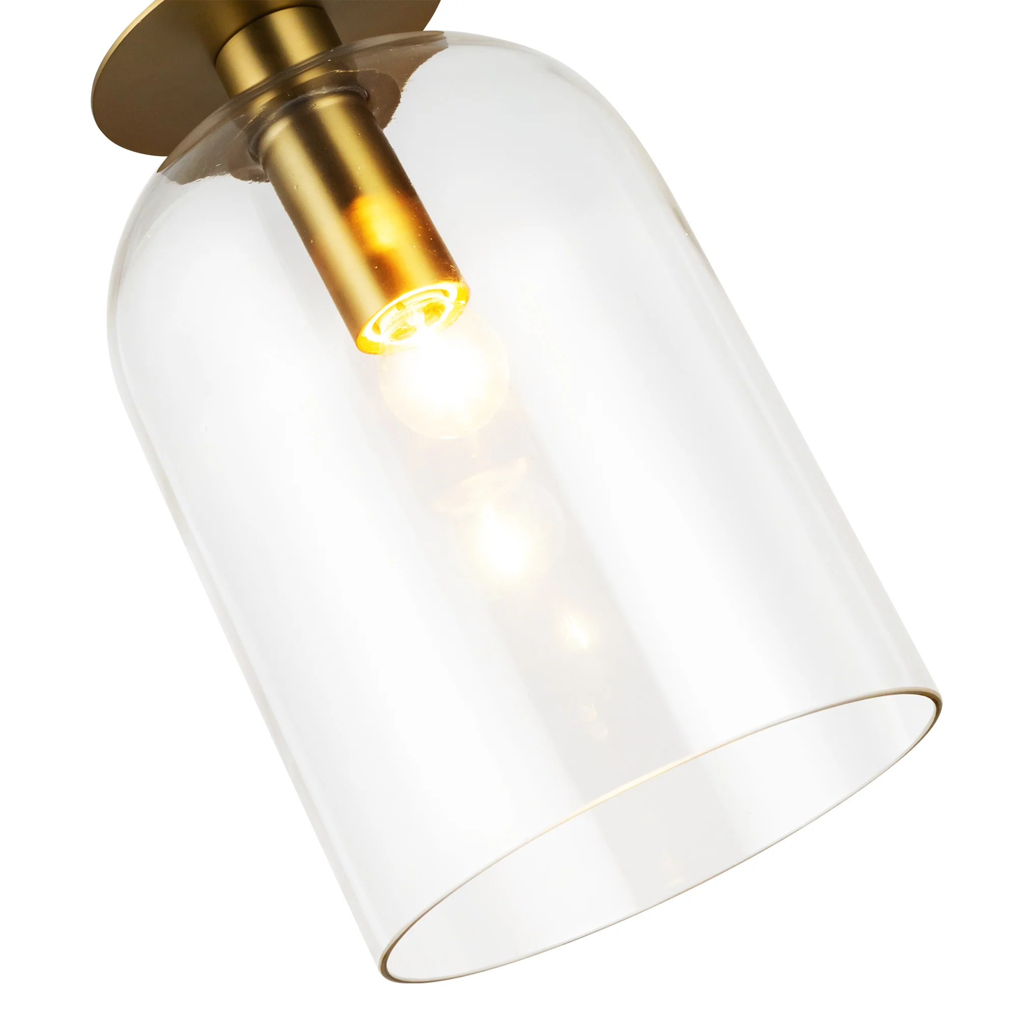 Fastina Clear Glass Pendant Lamp - Image 11