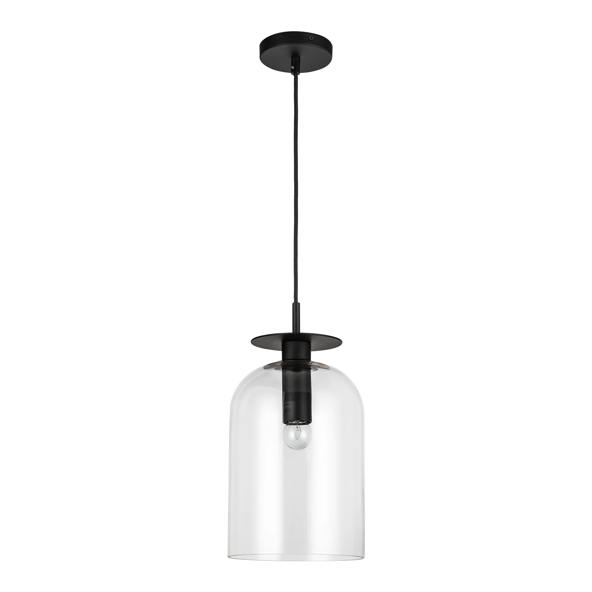 Fastina Clear Glass Pendant Lamp - Image 2