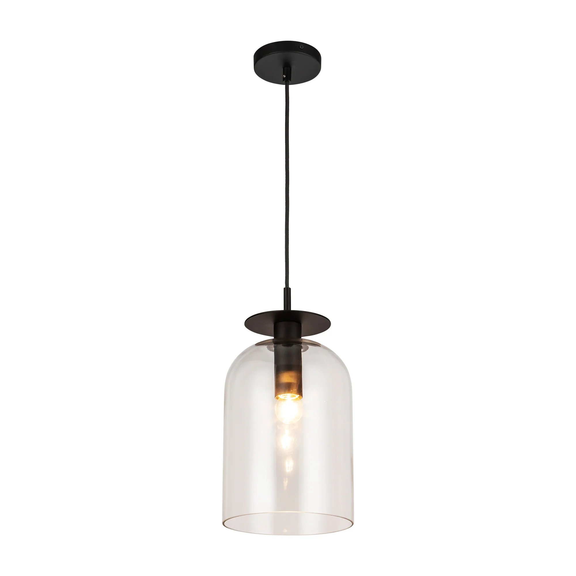 Fastina Clear Glass Pendant Lamp - Image 3