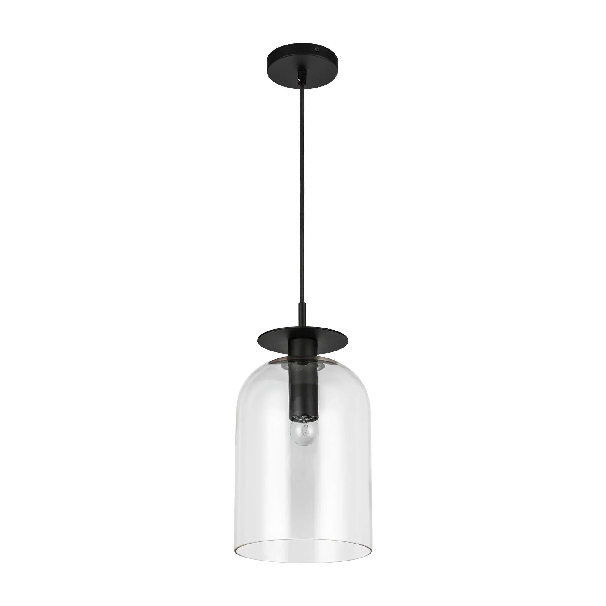 Fastina Clear Glass Pendant Lamp - Image 4