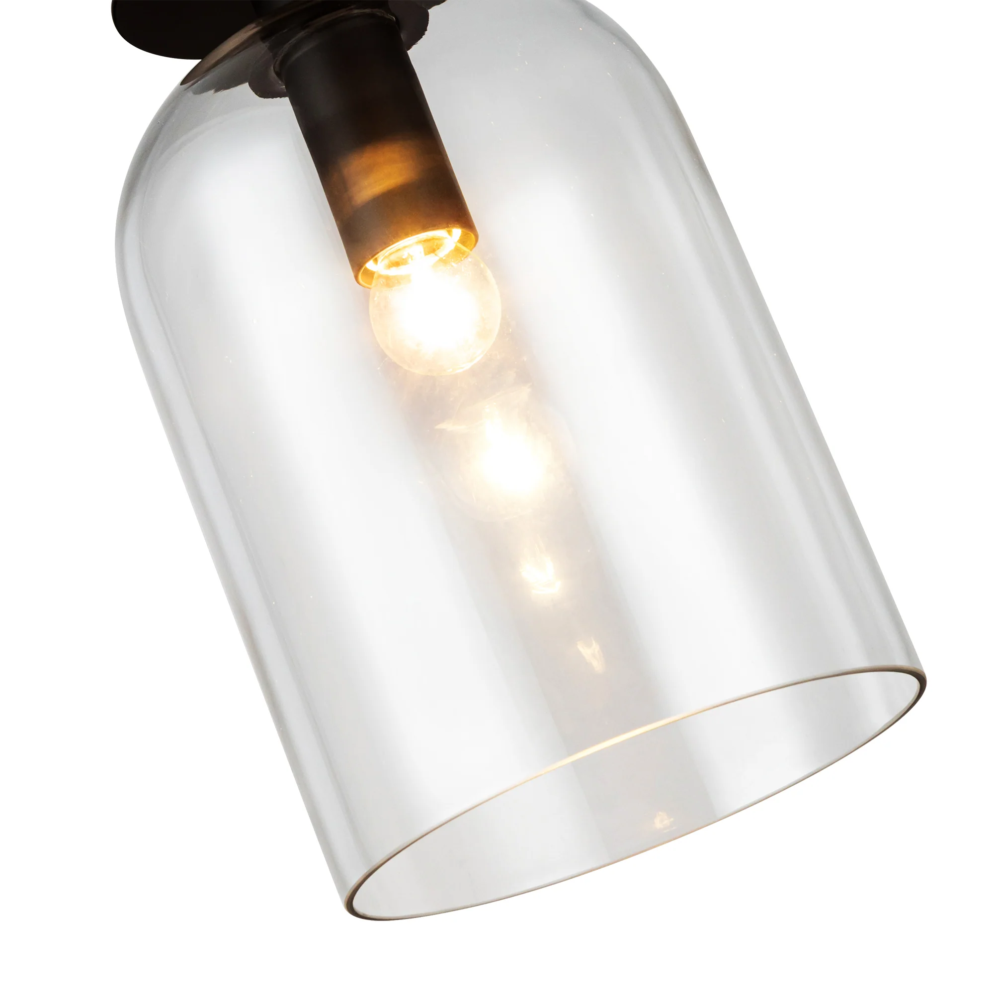 Fastina Clear Glass Pendant Lamp - Image 5