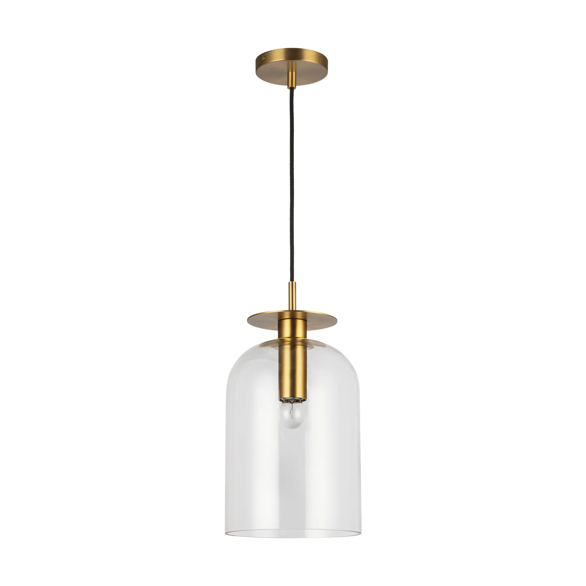 Fastina Clear Glass Pendant Lamp - Image 8