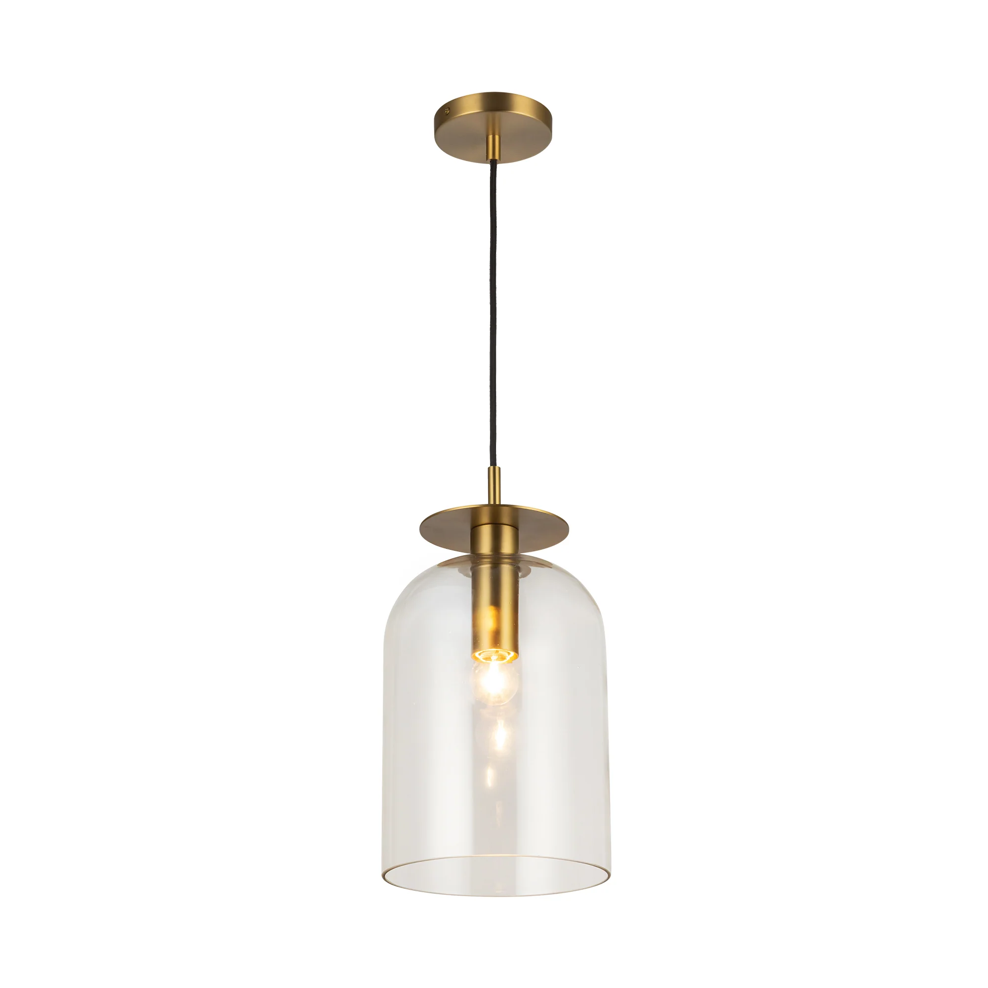 Fastina Clear Glass Pendant Lamp - Image 9