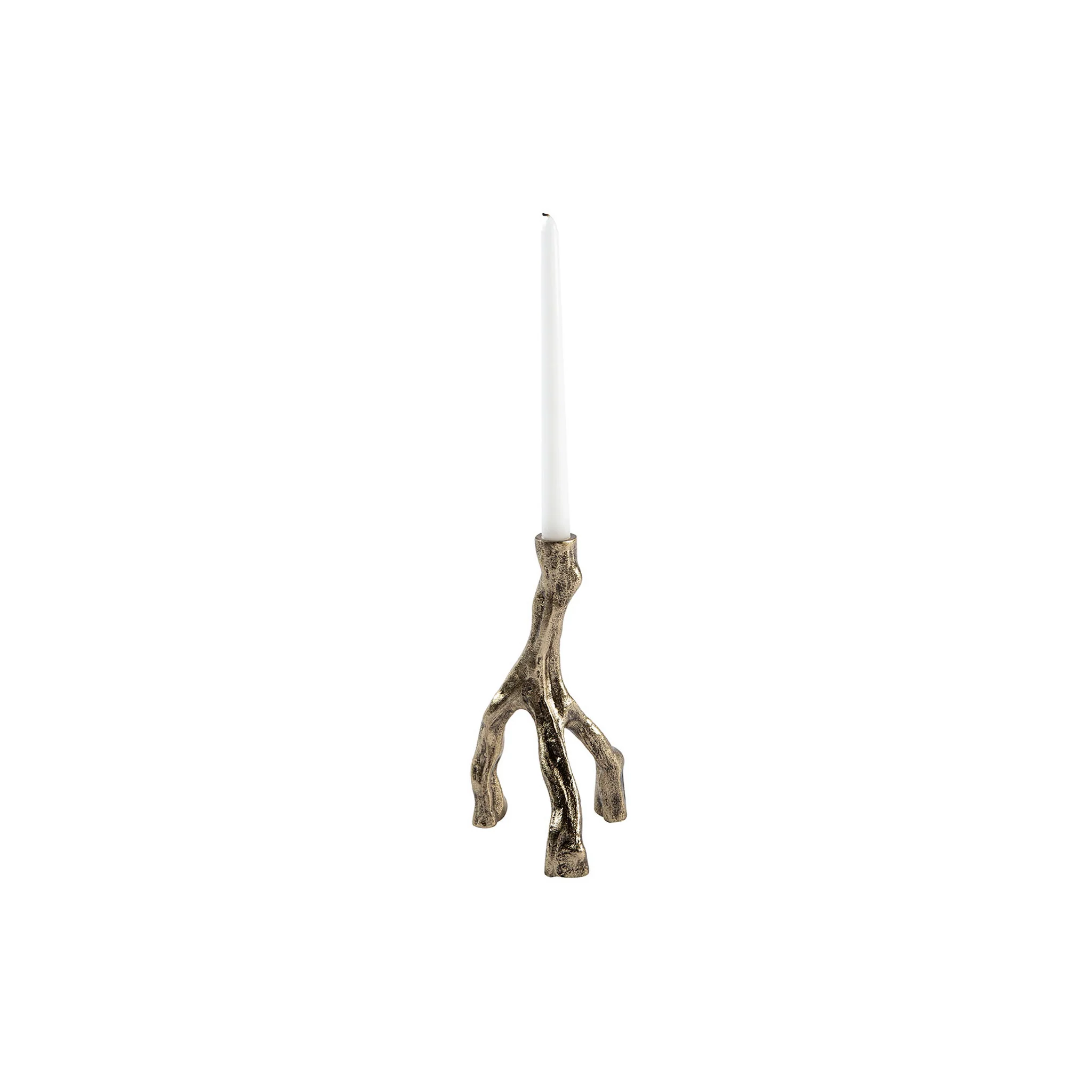 Ferentino Branch Brass Candelabra, Set of 3 - Image 5