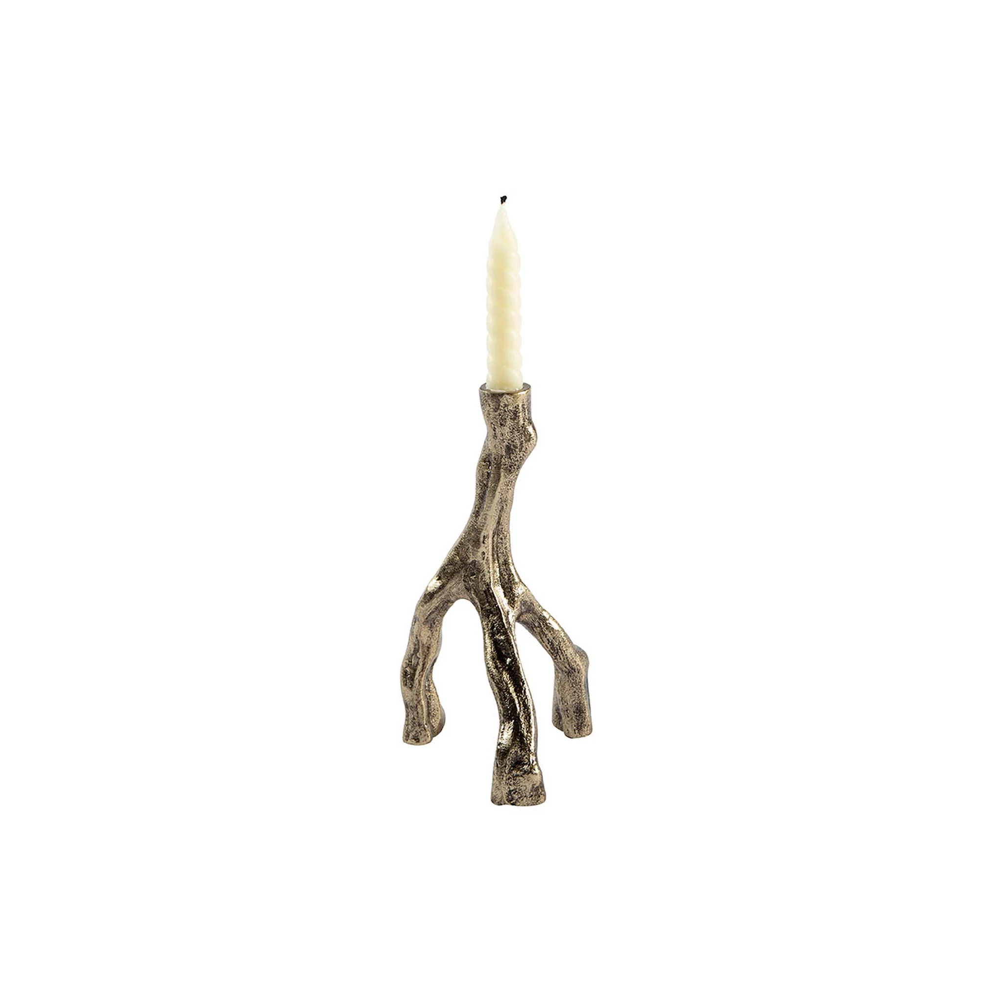 Ferentino Branch Brass Candelabra, Set of 3 - Image 7