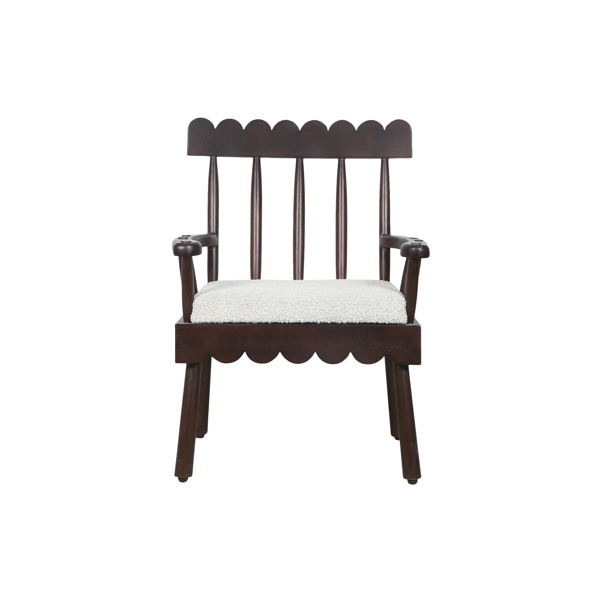 Finnegan Wood Lounge Chair - Image 4