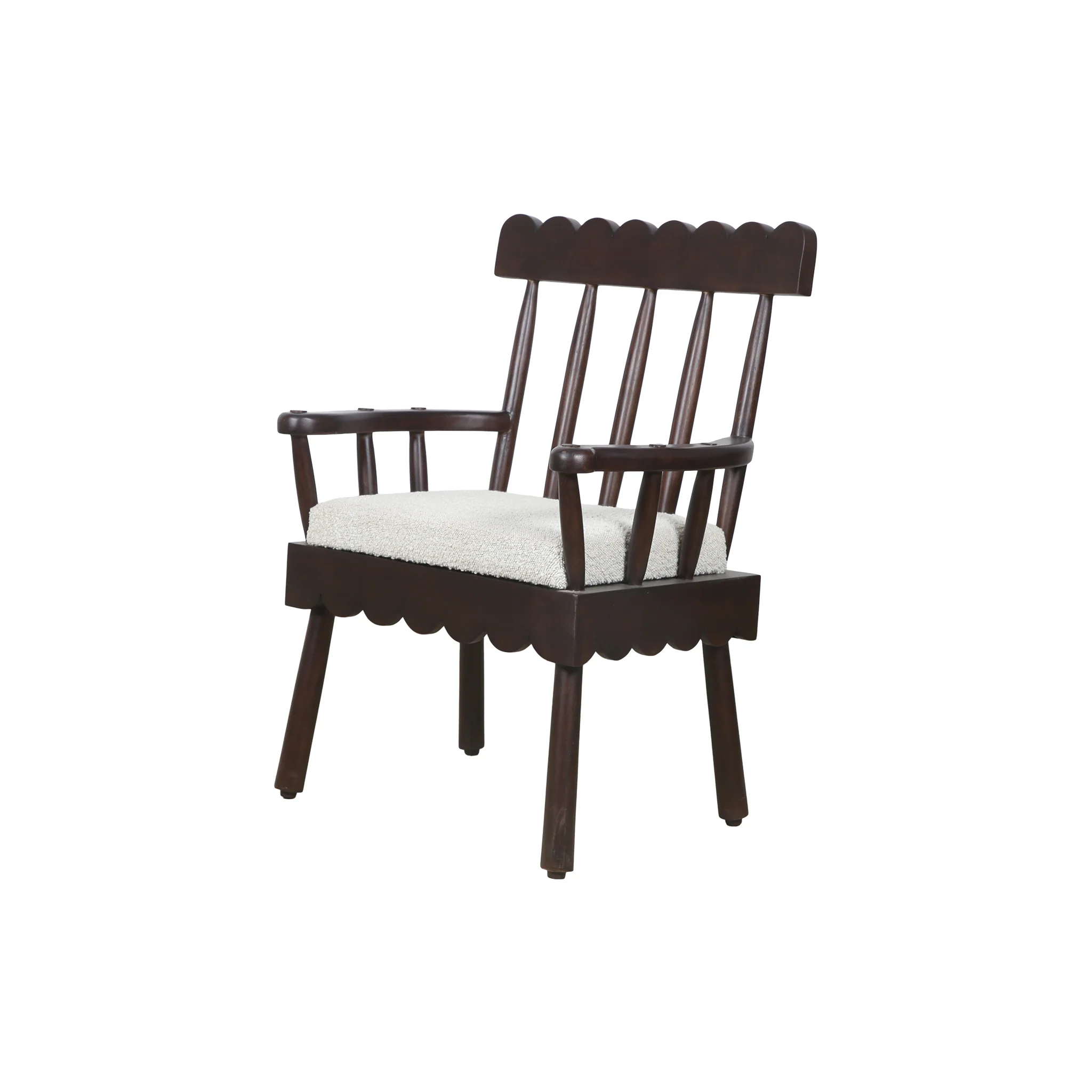 Finnegan Wood Lounge Chair - Image 5