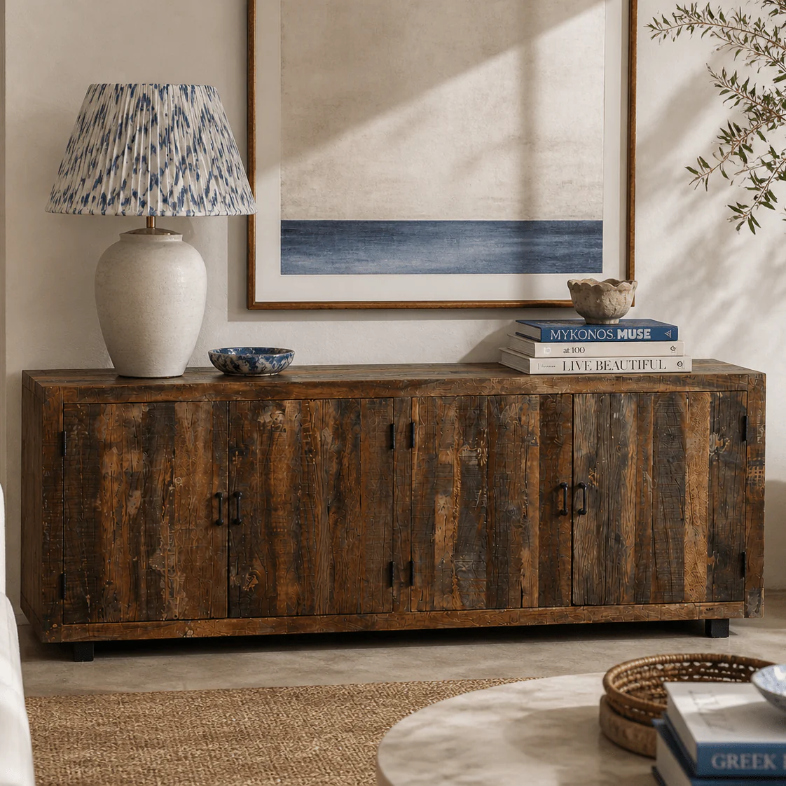 Fira Reclaimed Wood Sideboard