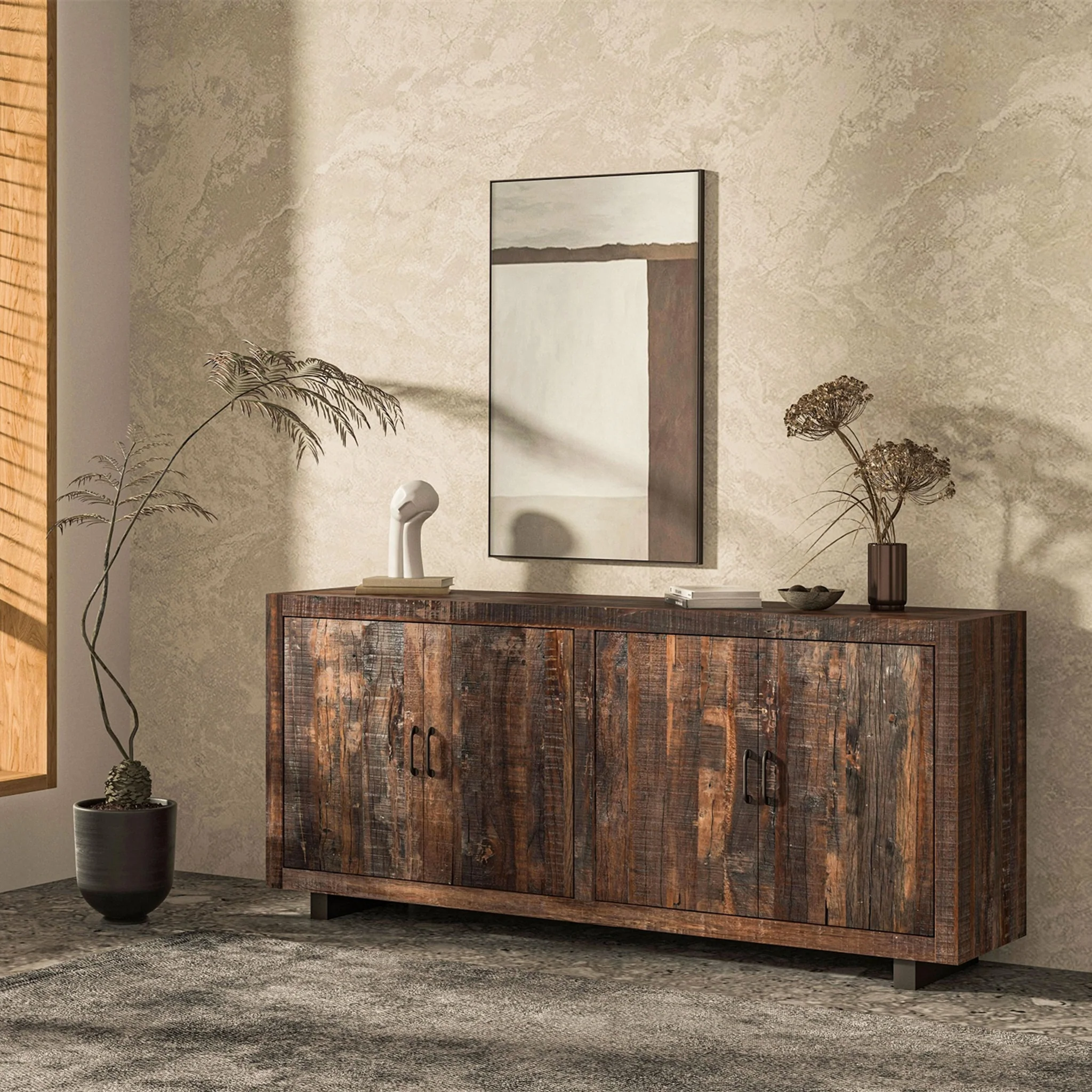 Fira Reclaimed Wood Sideboard - Image 3